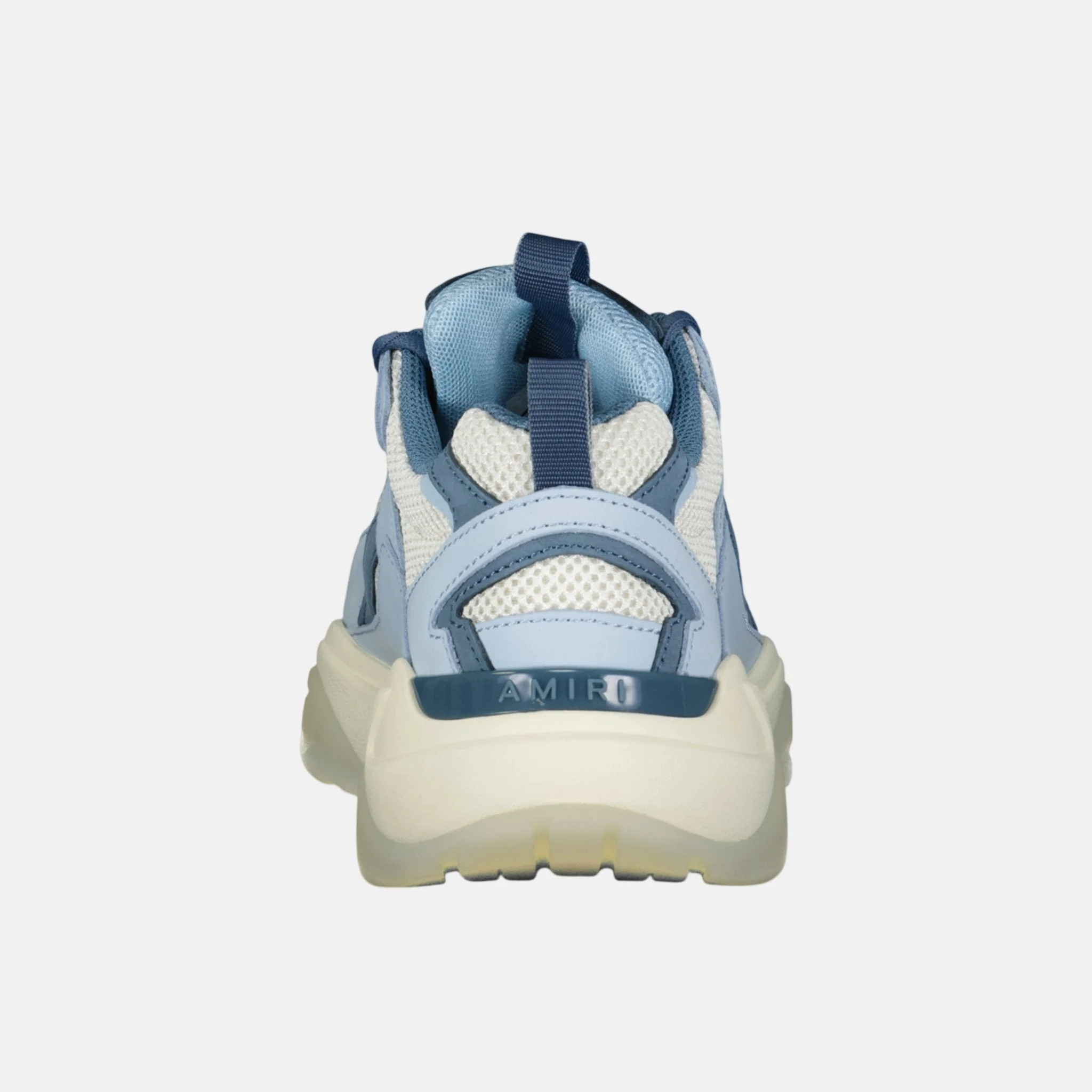 Amiri Bone-Runner Trainers Baby Blue White - Image 4