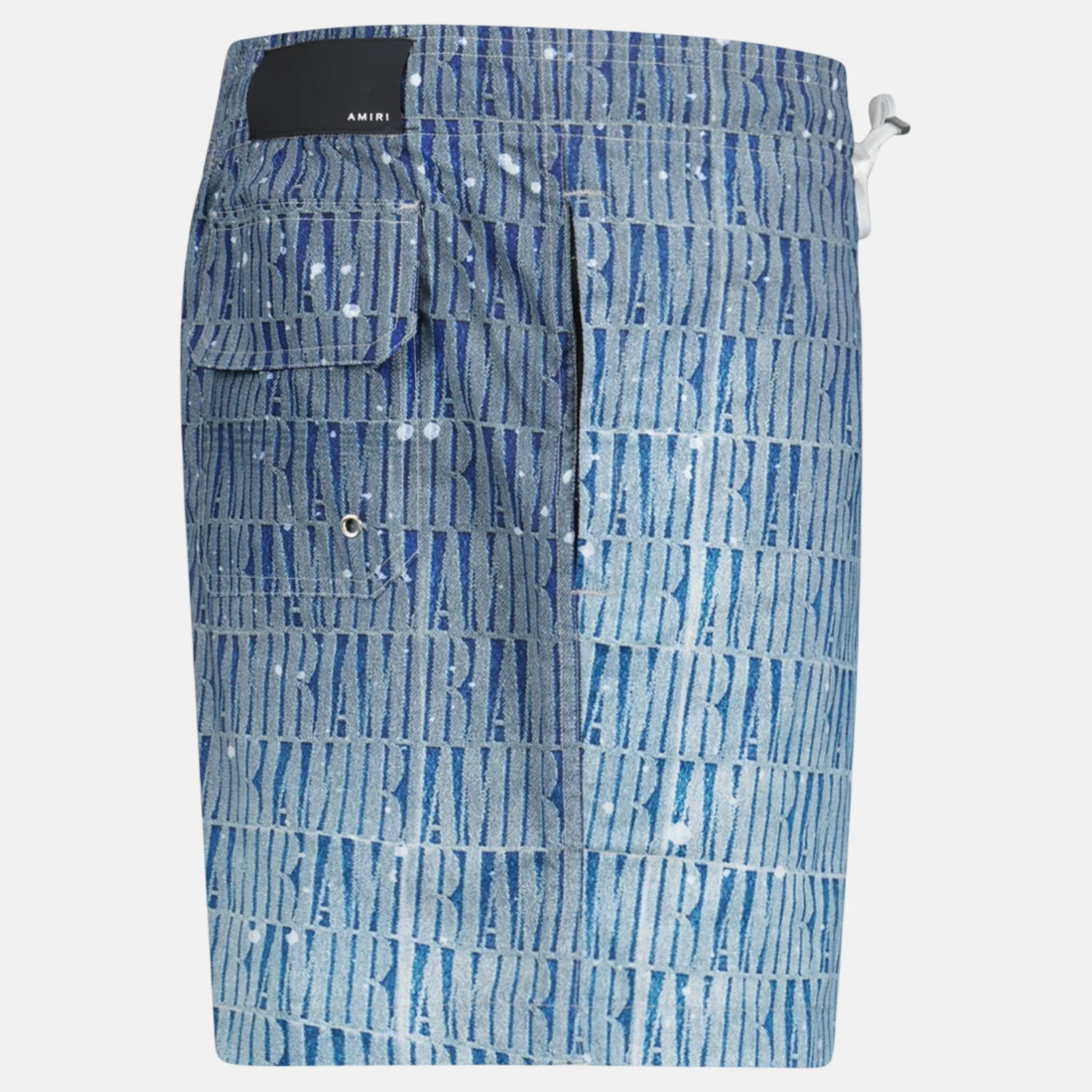 Amiri Gradient Drawstring Swim Shorts Blue - Image 2