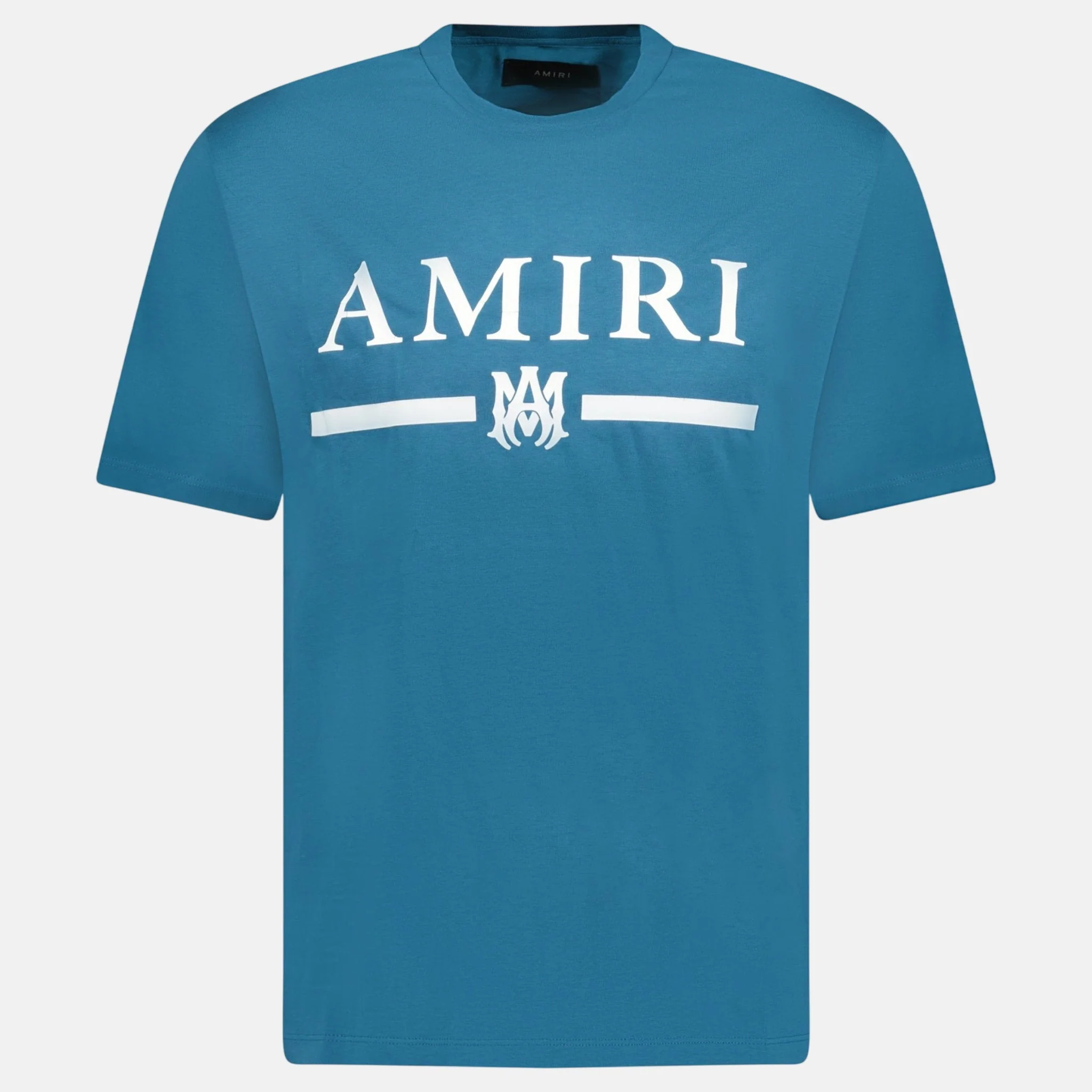 Amiri Ma Bar Logo T-Shirt Teal