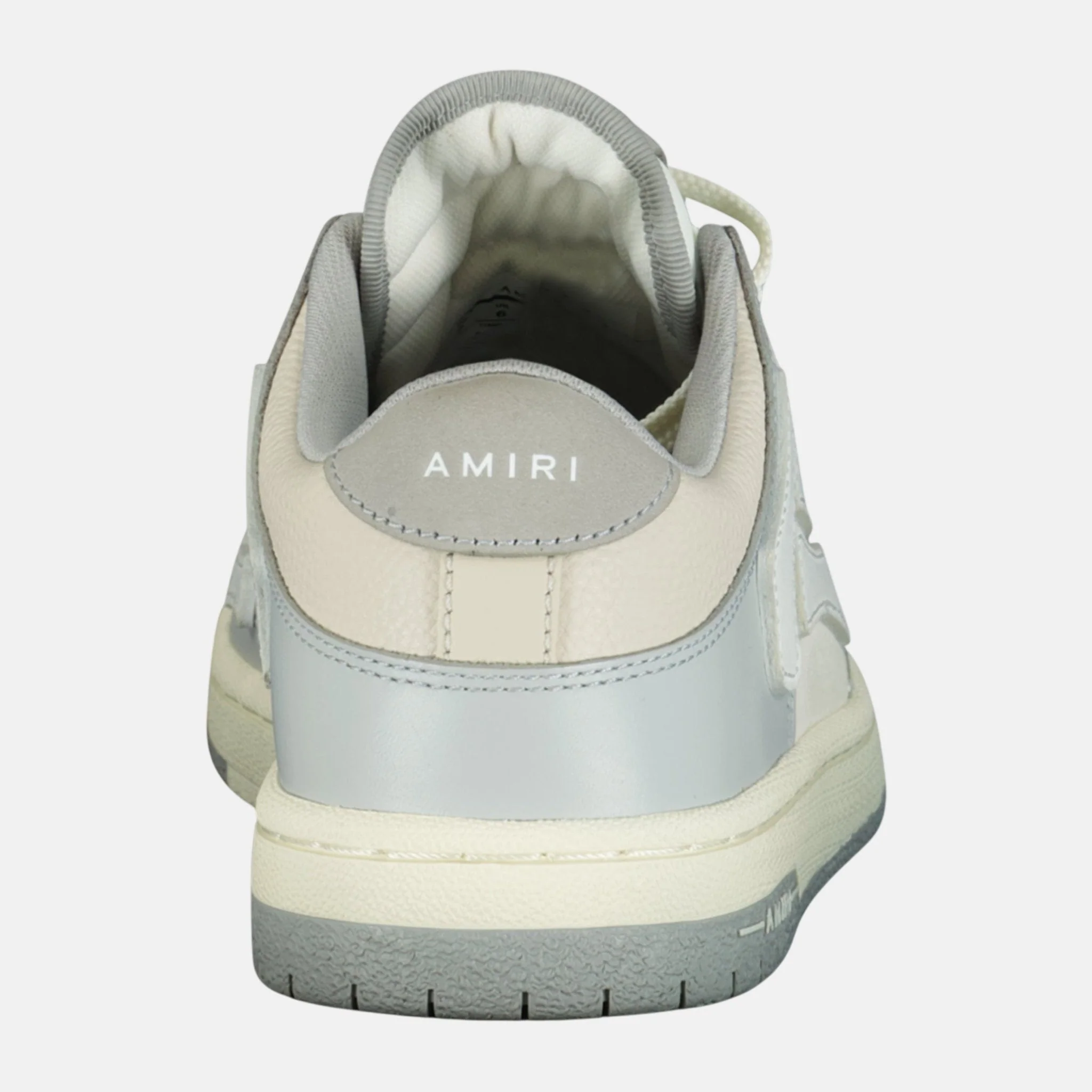 Amiri Skeleton Low Top Trainers Grey - Image 4