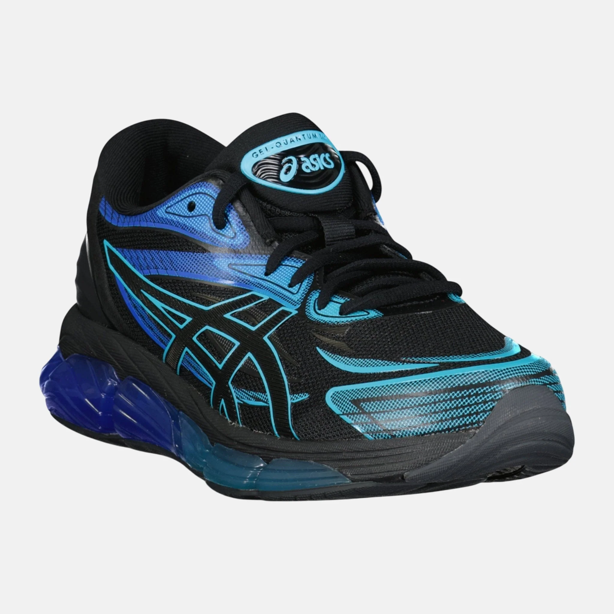 Asics GEL-QUANTUM 360 VII Trainers Blue Black - Image 2