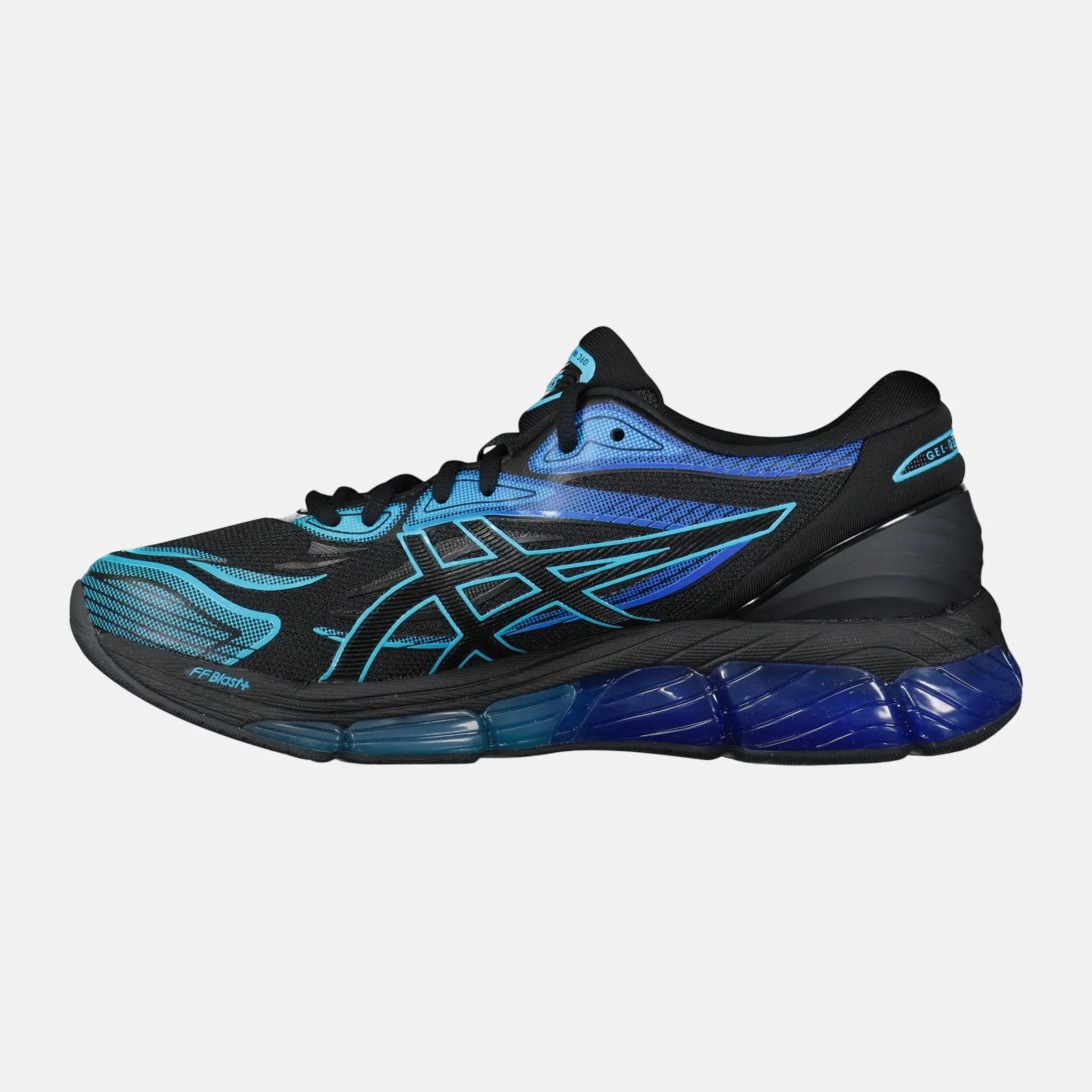 Asics GEL-QUANTUM 360 VII Trainers Blue Black - Image 3