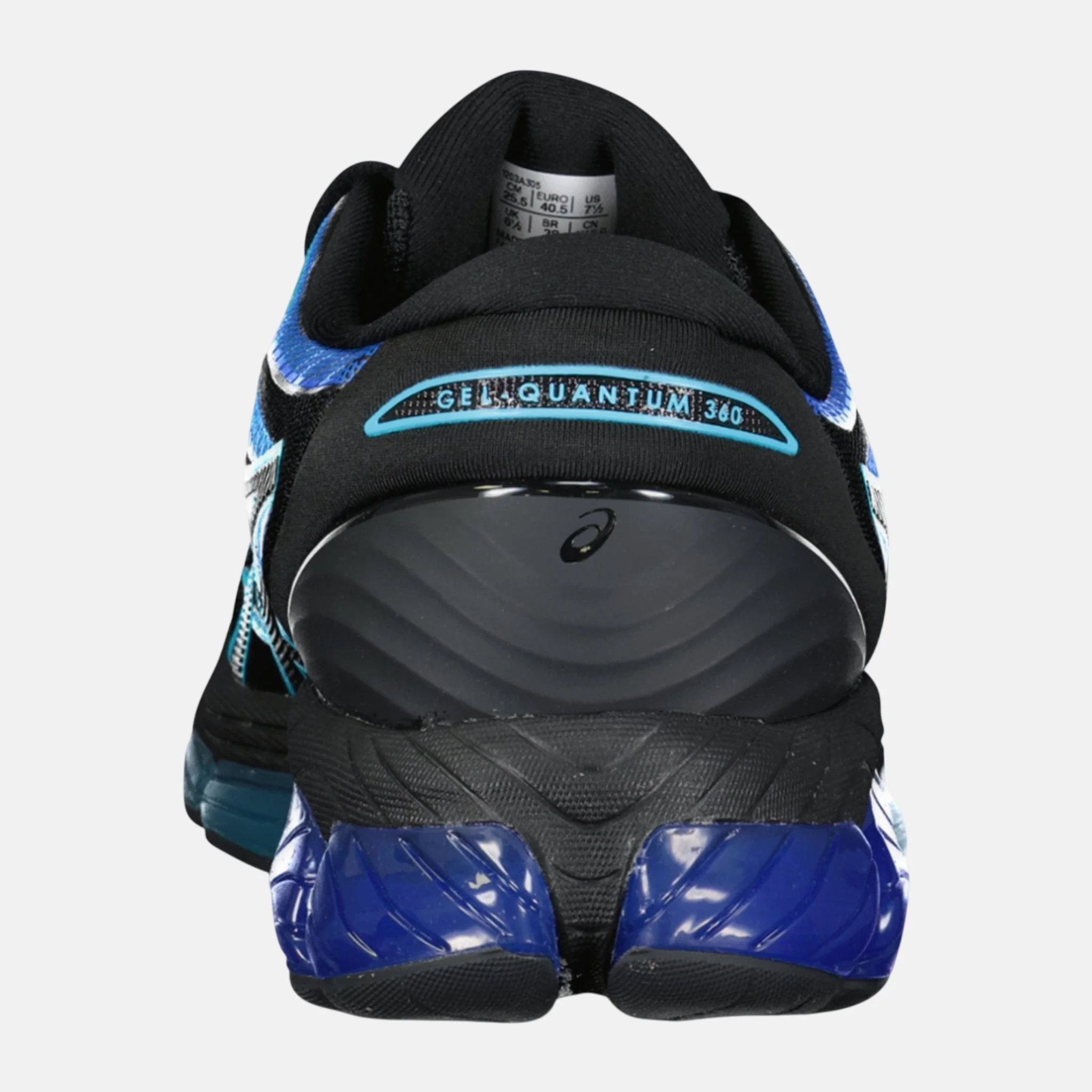 Asics GEL-QUANTUM 360 VII Trainers Blue Black - Image 4