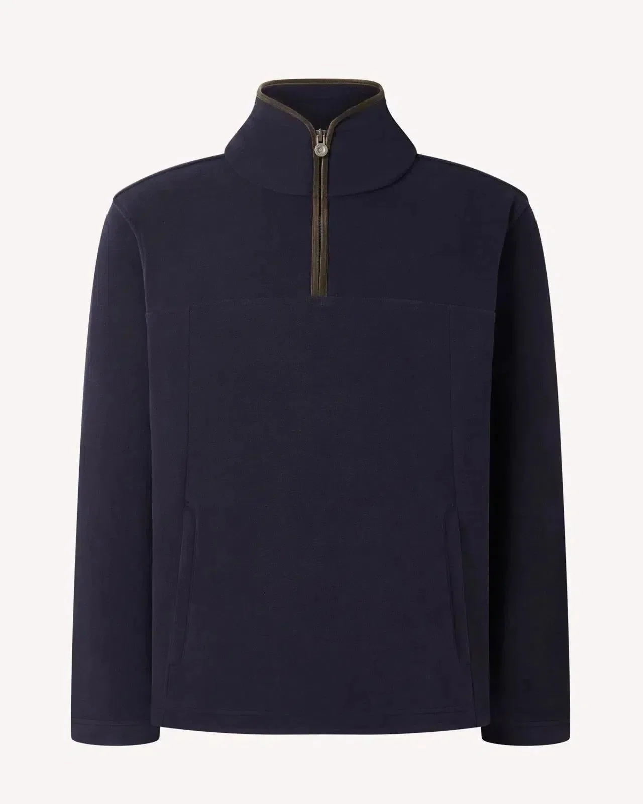Bernard Weatherill 1/4 Zip Fleece Dark Navy