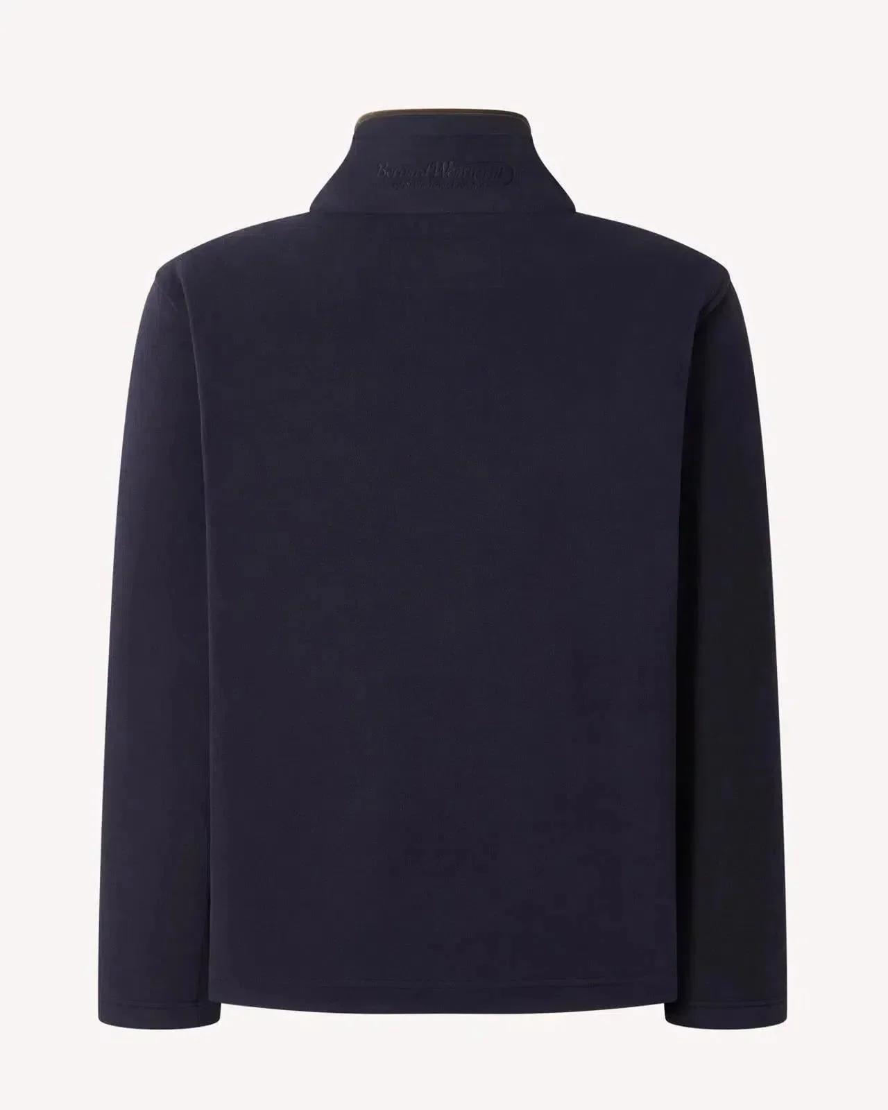 Bernard Weatherill 1/4 Zip Fleece Dark Navy - Image 2