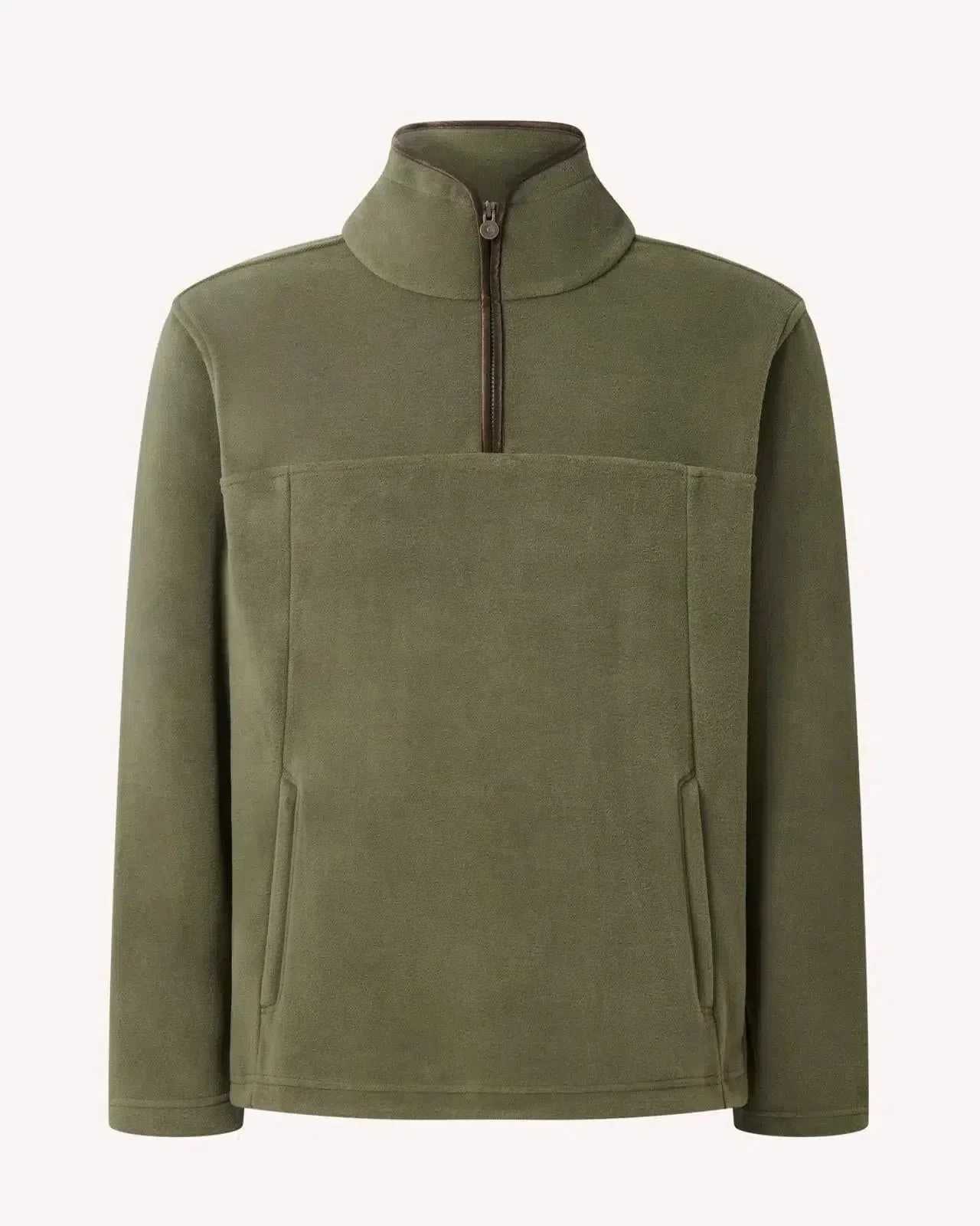 Bernard Weatherill 1/4 Zip Fleece Forest Green