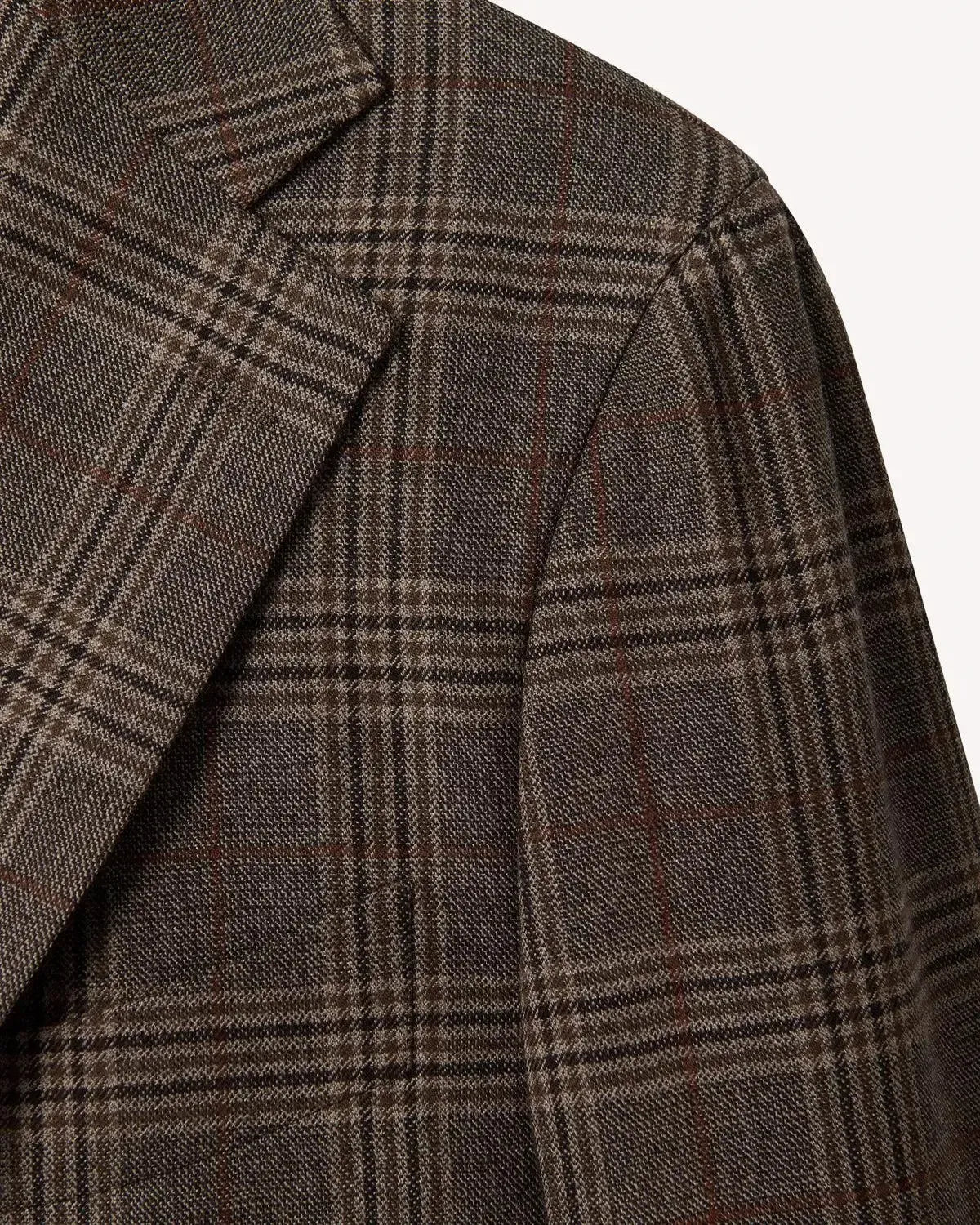 Bernard Weatherill Classic Country Check Jacket Brown - Image 5