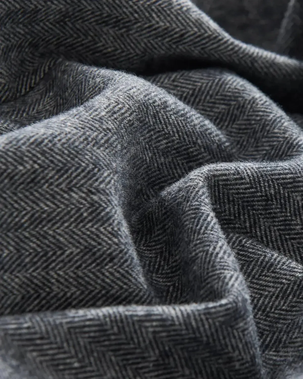 Bernard Weatherill Classic Herringbone Jacket Grey - Image 6