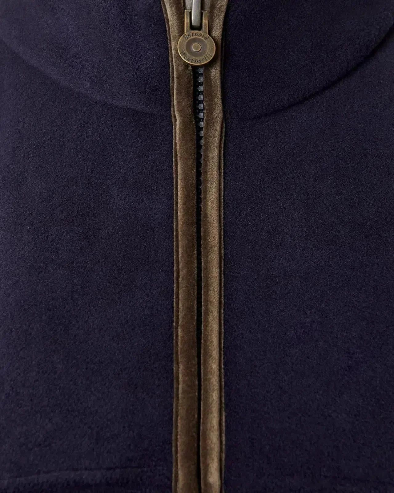 Bernard Weatherill Womens Full Zip Fleece Gilet Dark Navy - Image 3