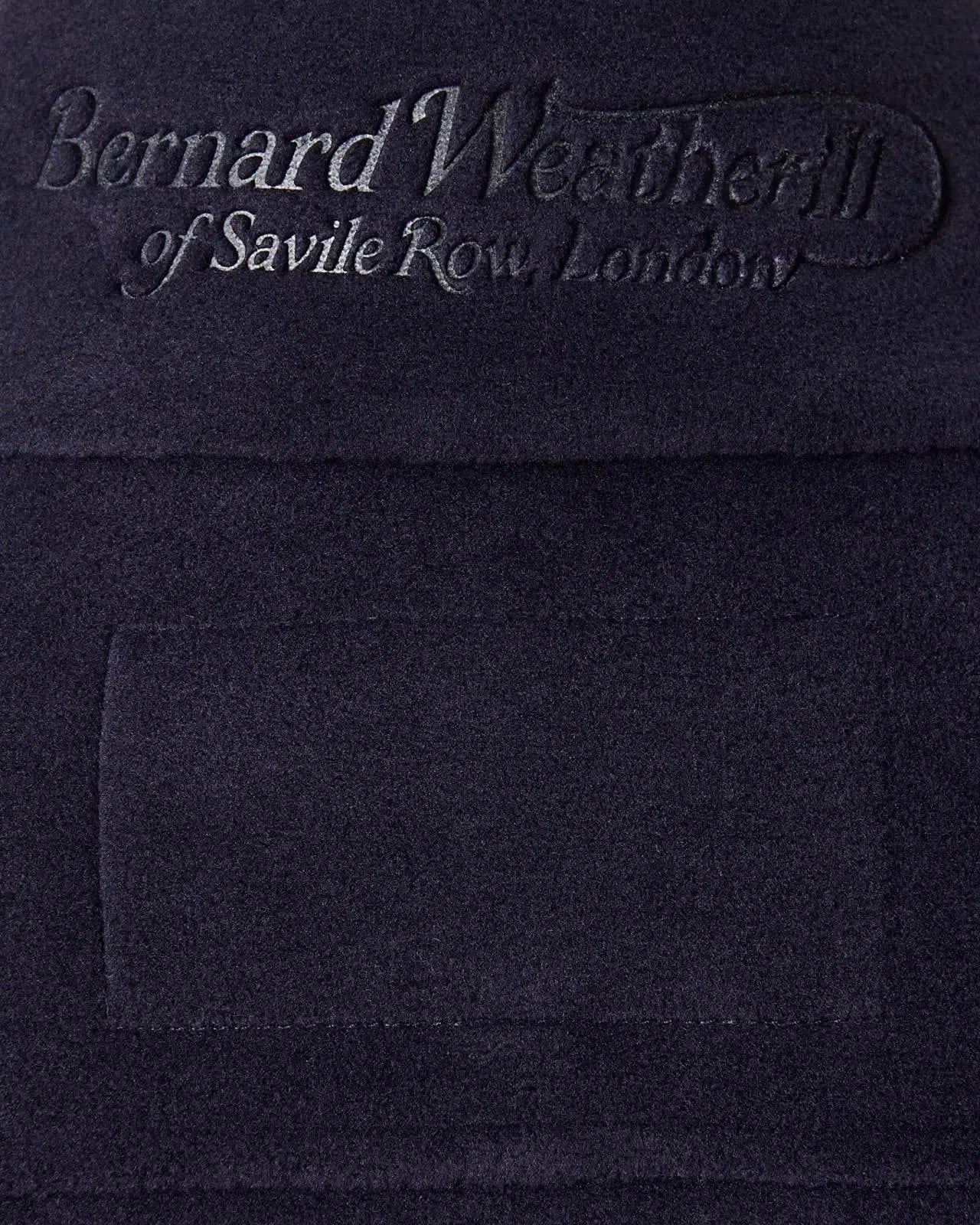 Bernard Weatherill Womens Full Zip Fleece Gilet Dark Navy - Image 4