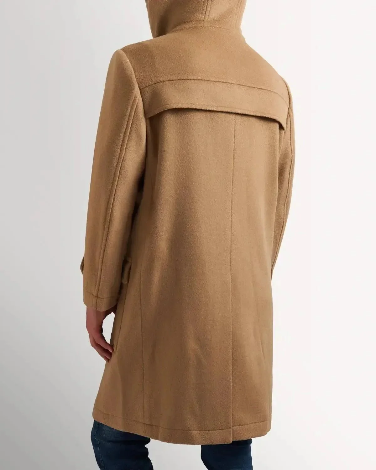 Bernard Weatherill Wool Cashmere Parker Camel - Image 6