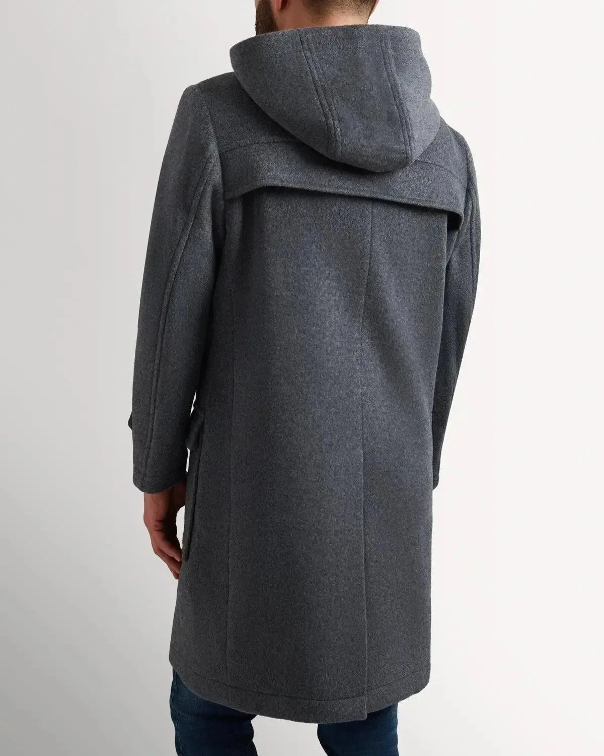 Bernard Weatherill Wool Cashmere Parker Grey - Image 6
