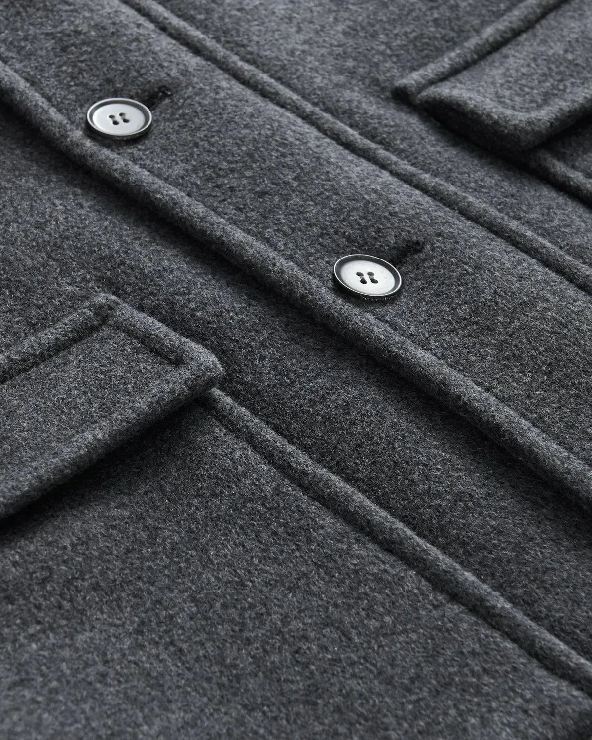 Bernard Weatherill Wool Cashmere Parker Grey - Image 7