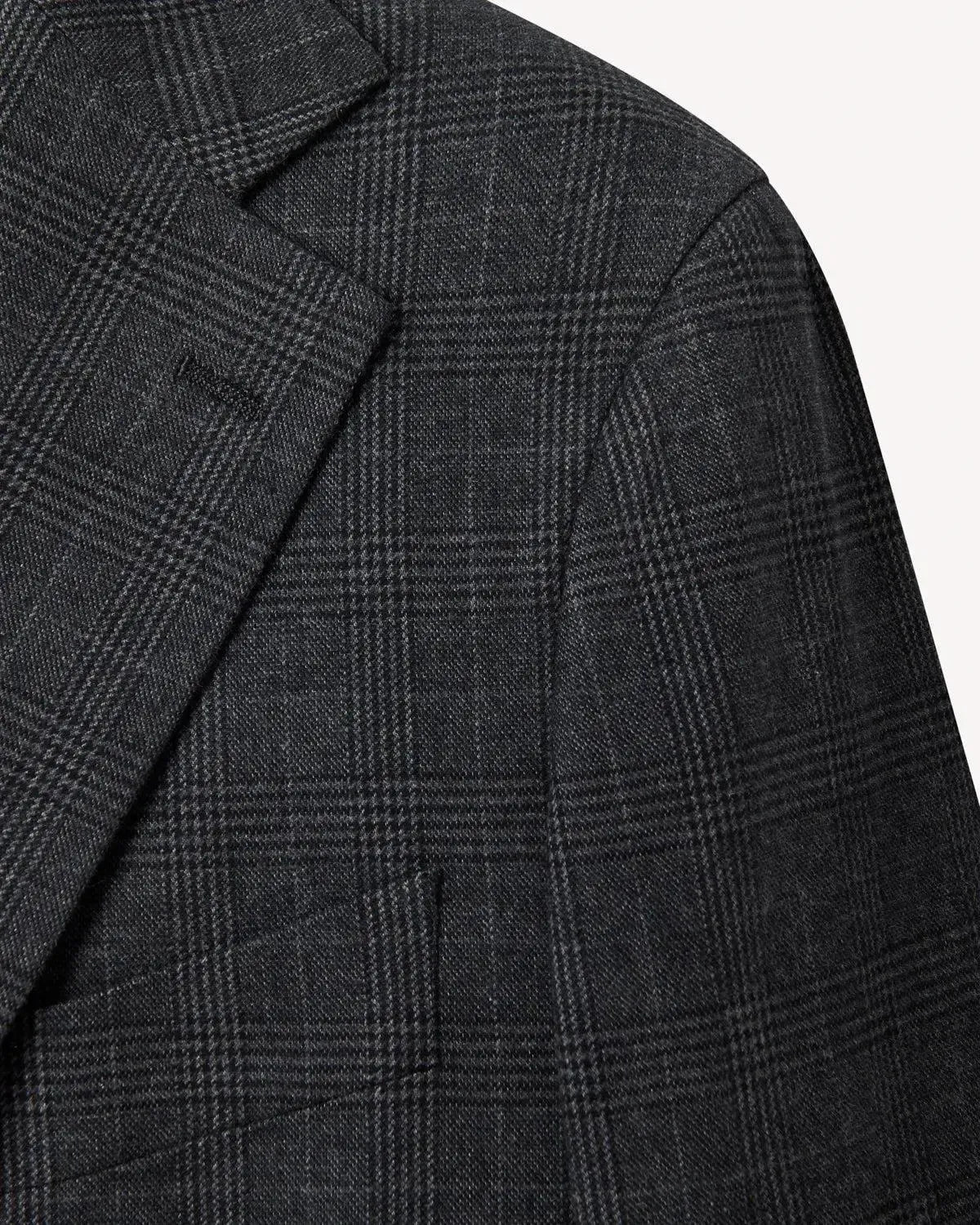 Bernard Weatherill Wool POW Check Jacket Grey - Image 5