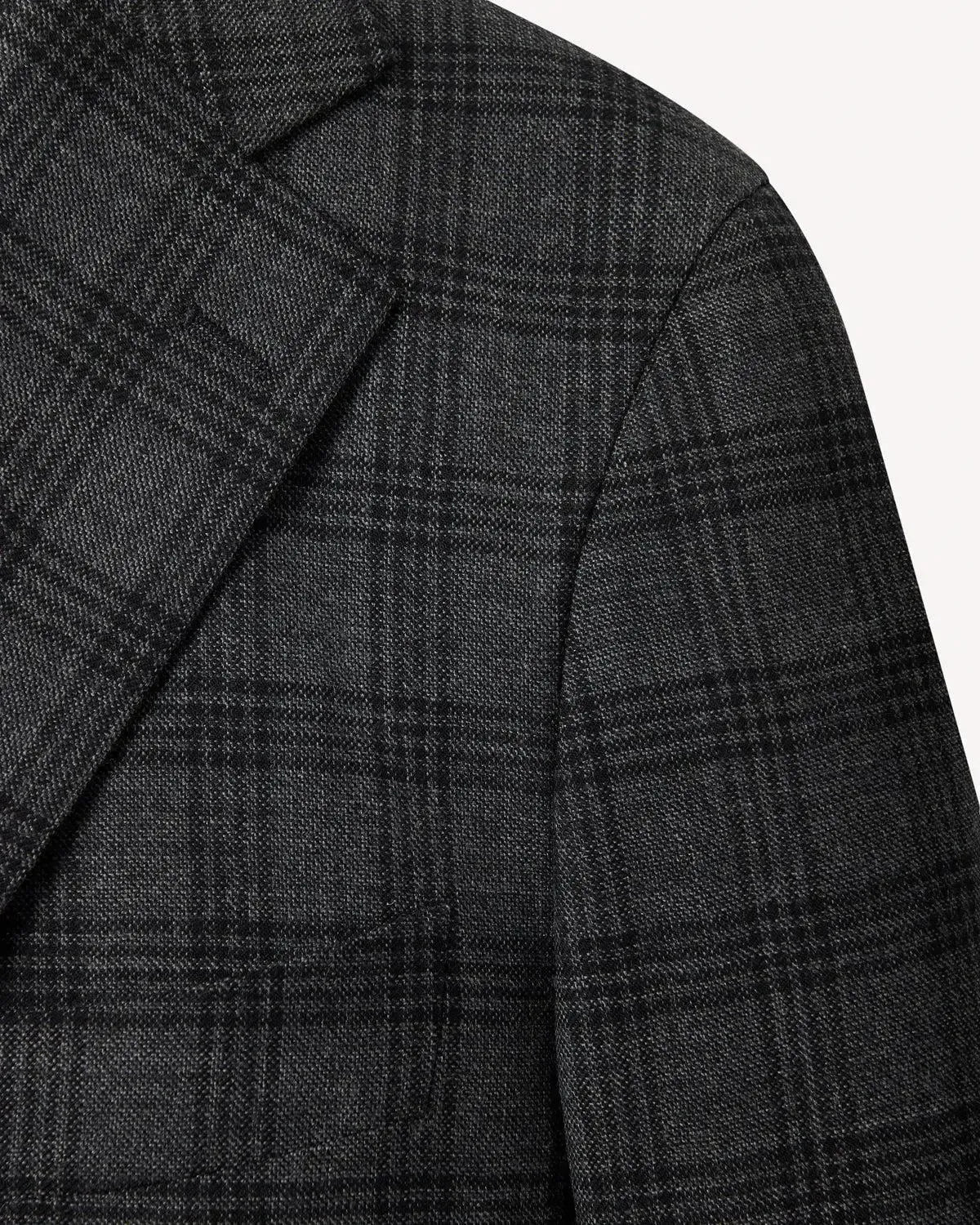 Bernard Weatherill Wool Win Check Jacket Grey - Image 5