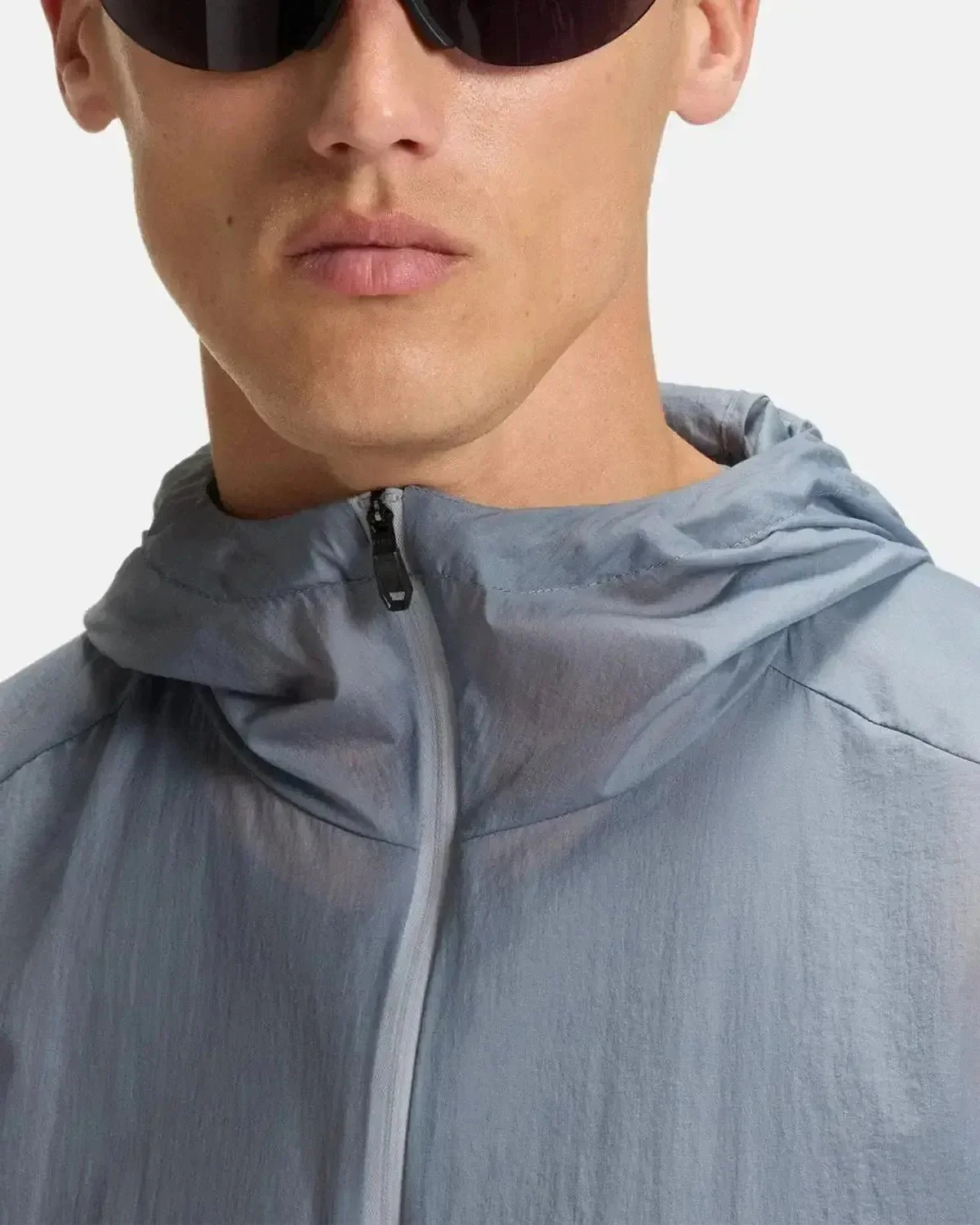 BOSS MENS AIRYNIX LIGHTWEIGHT WATER REPELLENT JACKET GREY - Image 4