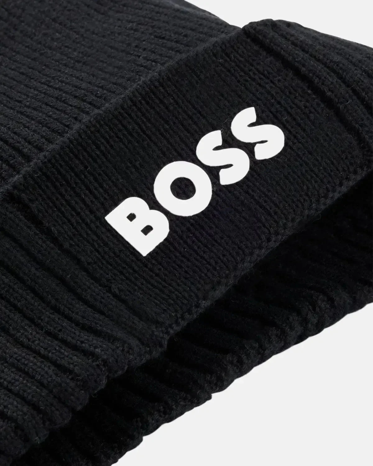 BOSS ASIC-X COTTON WOOL BEANIE DARK BLUE - Image 5