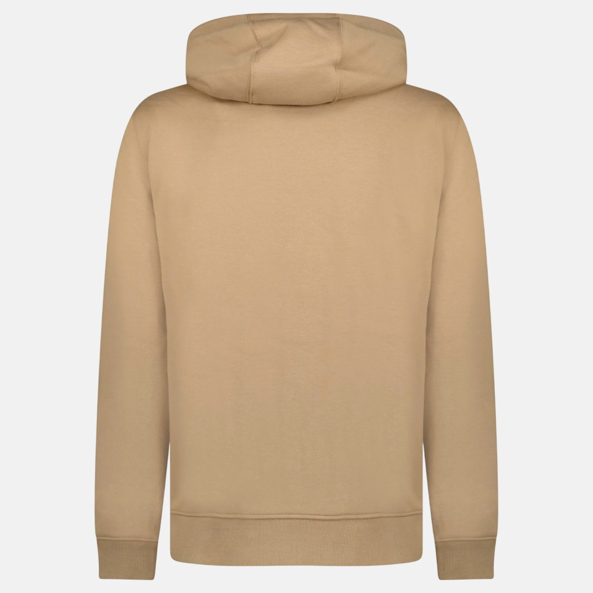Burberry 'Hove' Logo Zip Hoodie Camel Beige - Image 3