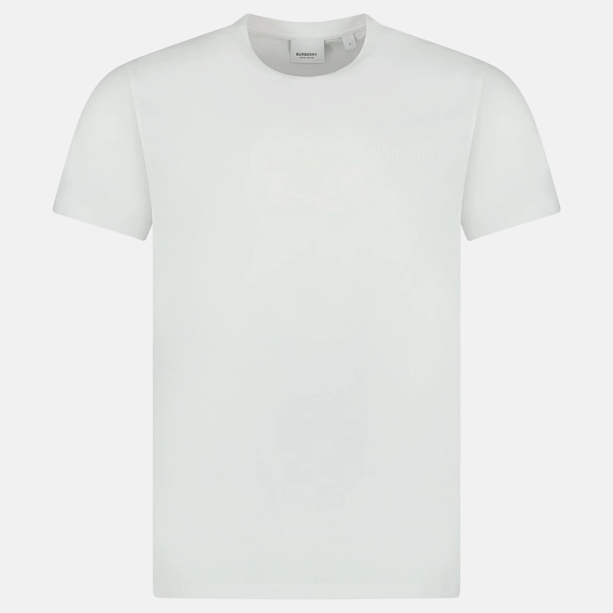 Burberry 'Jenson' Crew Neck Logo T-Shirt White
