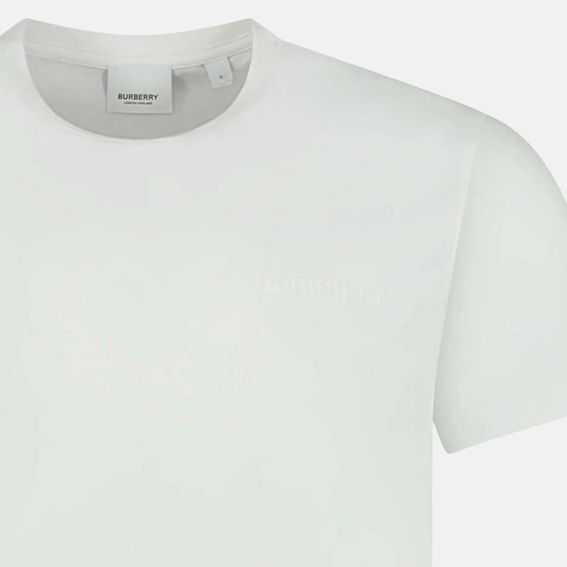Burberry 'Jenson' Crew Neck Logo T-Shirt White - Image 2
