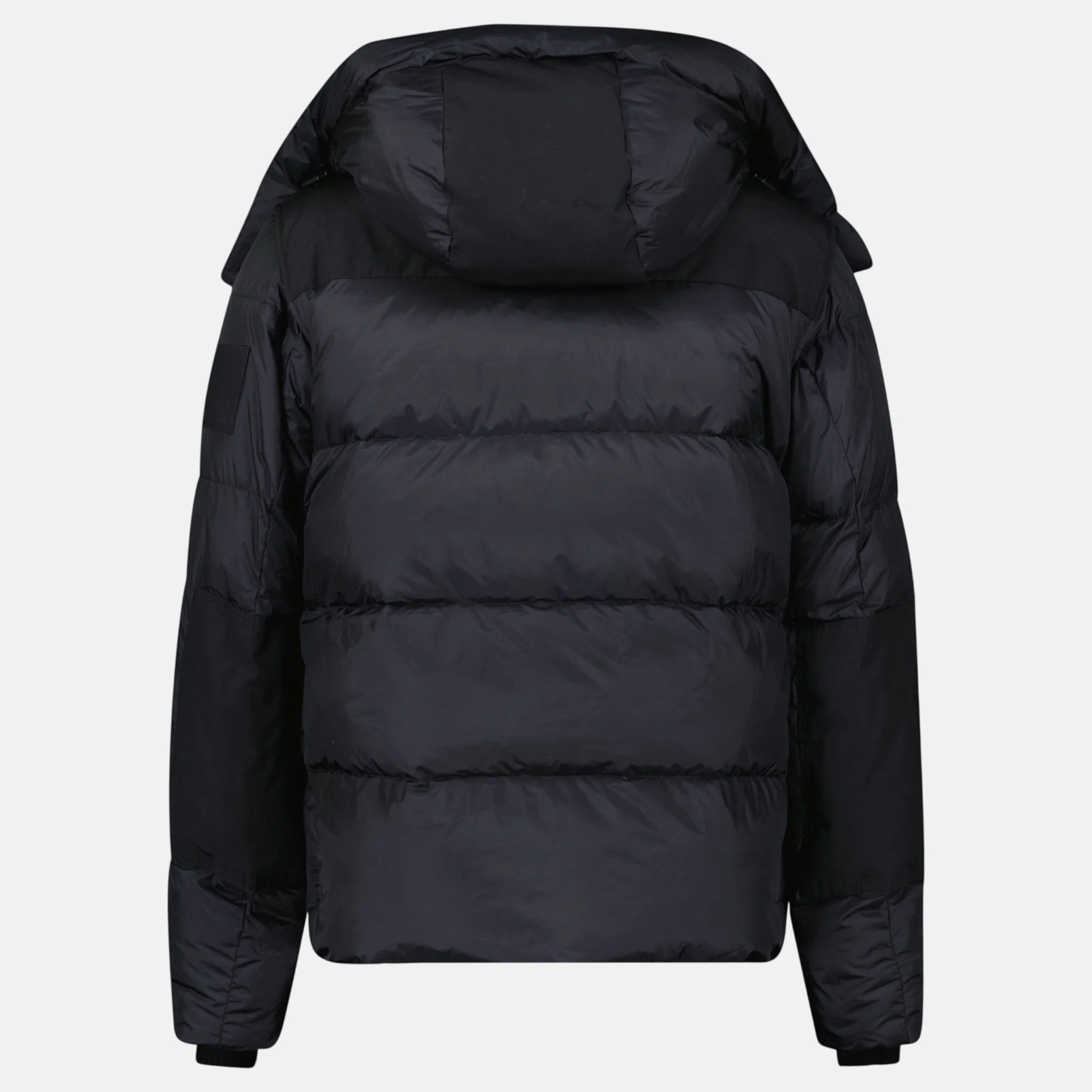 Burberry 'Leeds' Detachable Sleeve Hooded Down Jacket Black - Image 2