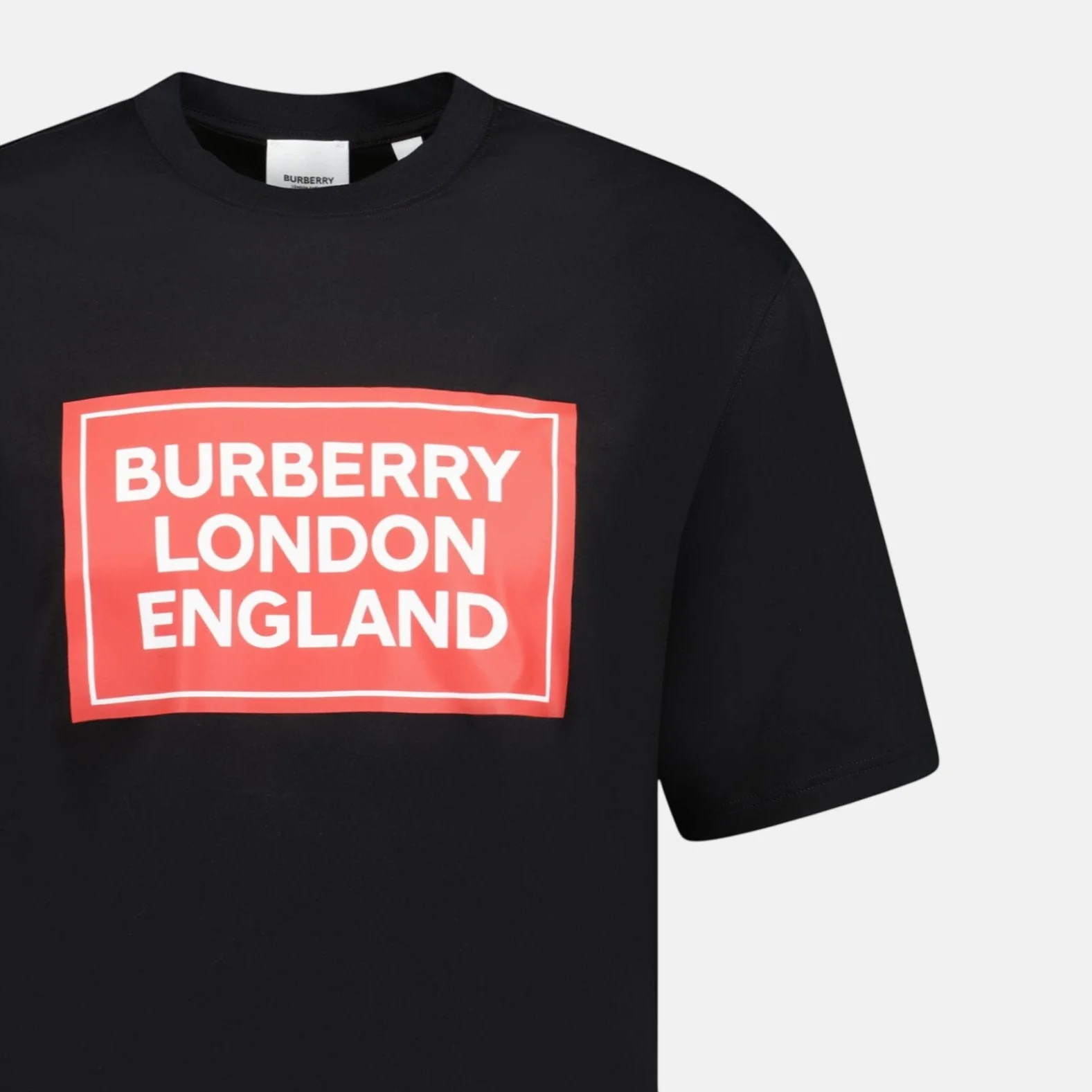 Burberry London England Logo T-Shirt Black - Image 2
