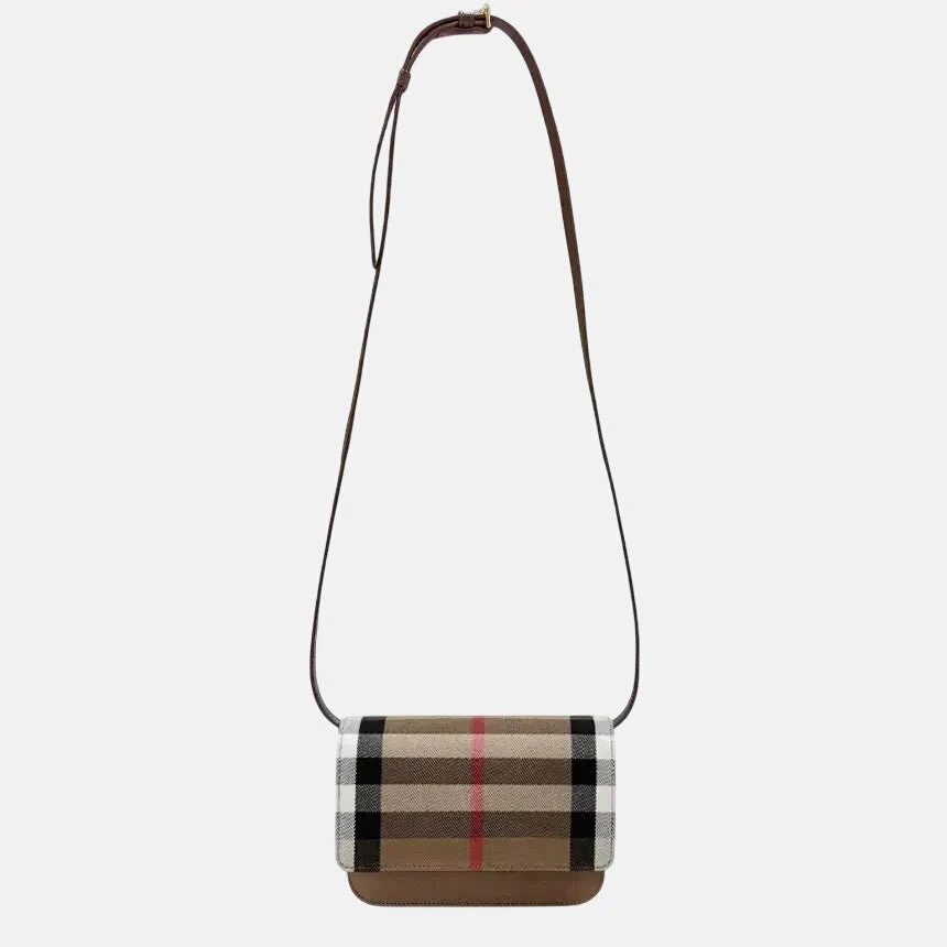 Burberry Womens 'Madison' Leather Shoulder Bag Earth Brown - Image 4