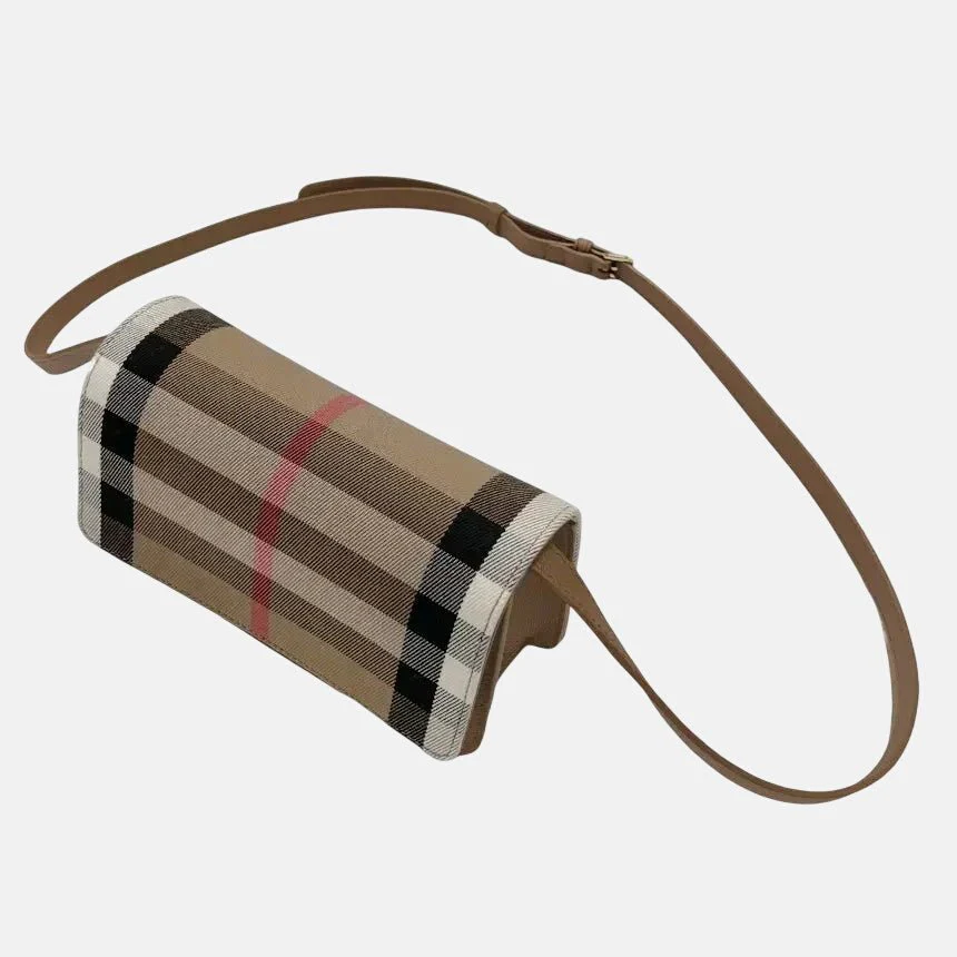 Burberry Womens 'Madison' Leather Shoulder Bag Earth Brown - Image 6