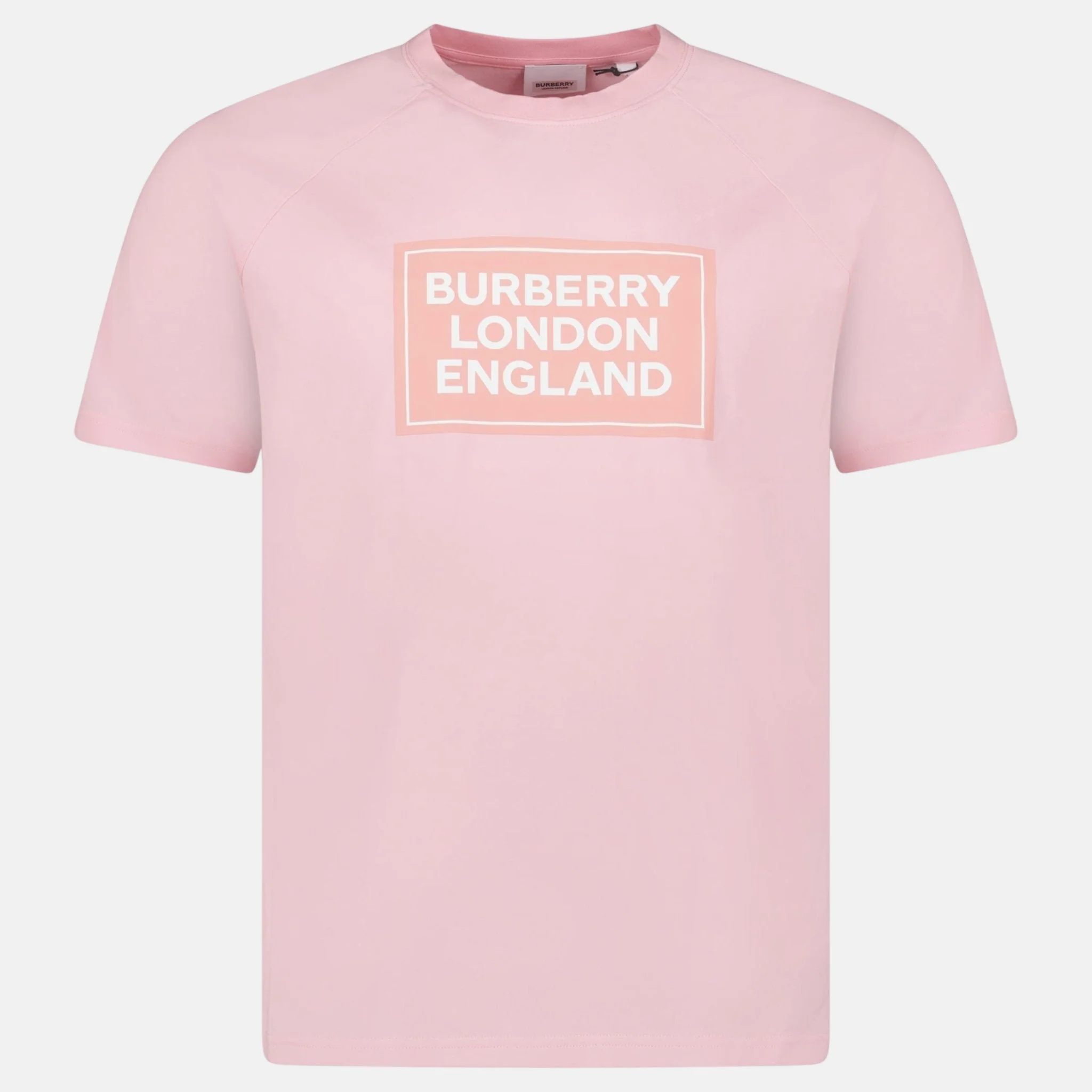 Burberry Womens 'Margot' London England Logo T-Shirt Pink