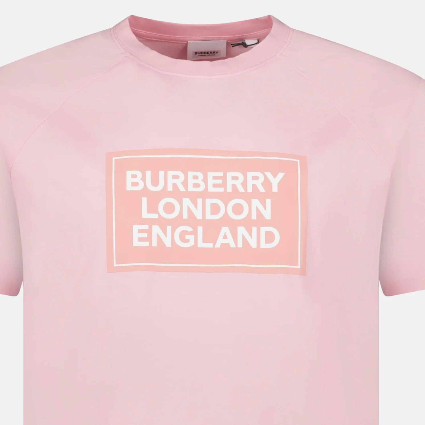 Burberry Womens 'Margot' London England Logo T-Shirt Pink - Image 2