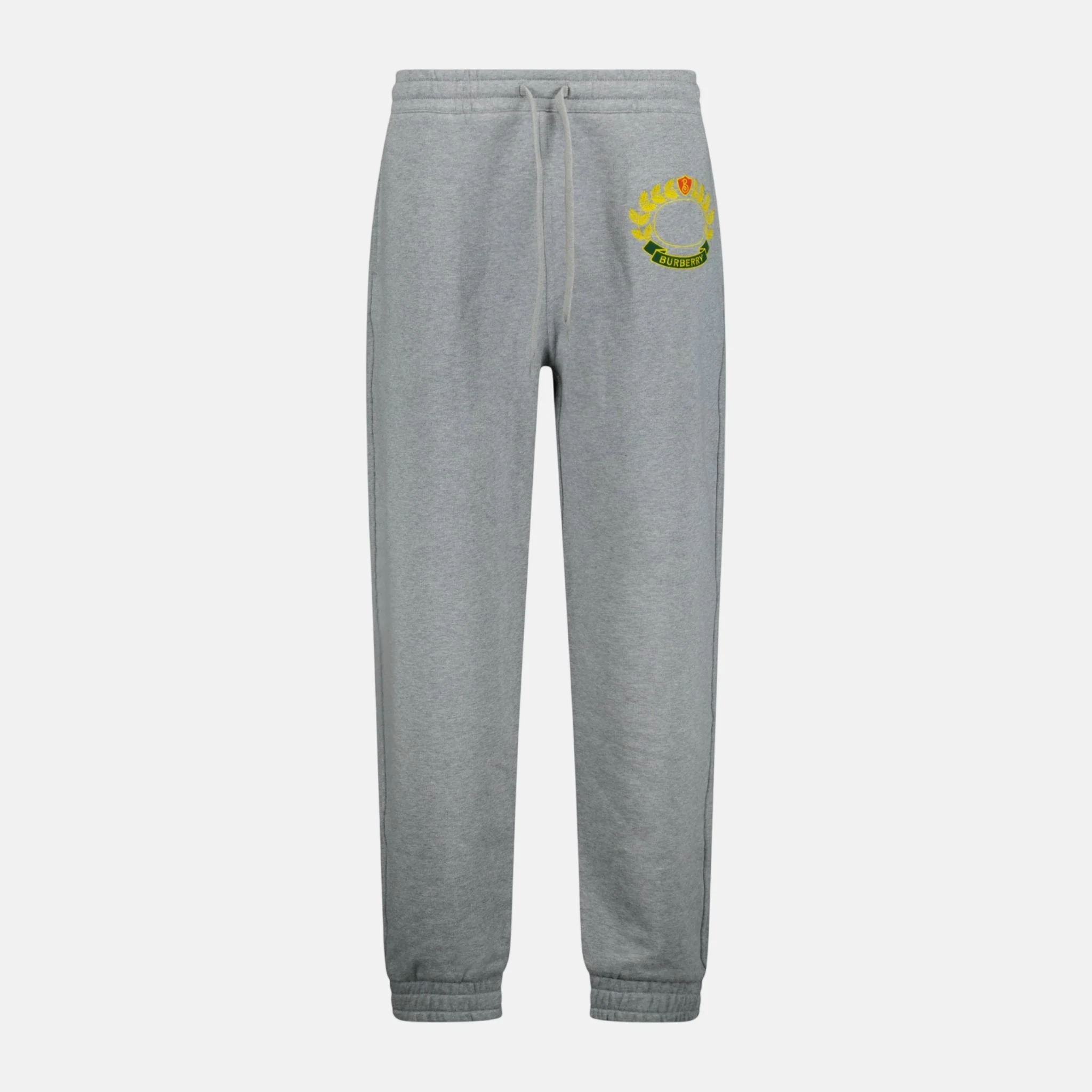 Burberry 'Oxted' Logo Cuffed Sweat Pants Grey