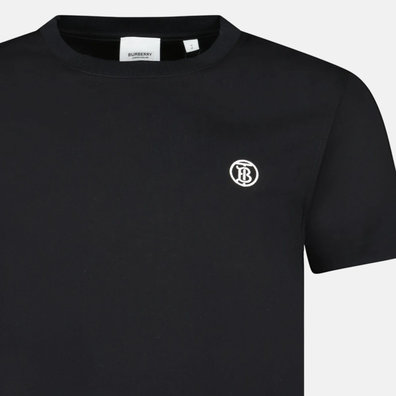 Burberry 'Parker' Short Sleeve T-Shirt Black - Image 2
