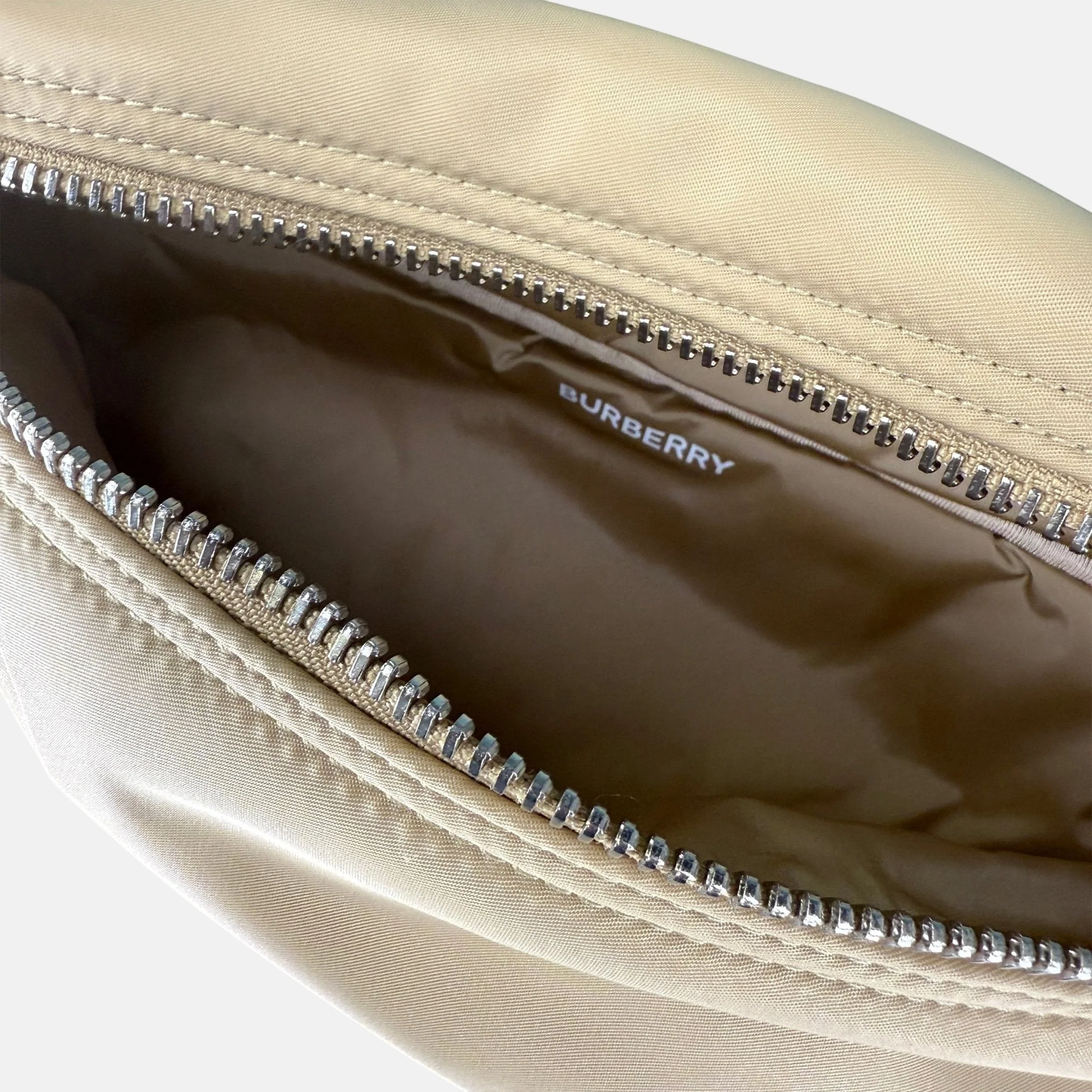 Burberry 'Talbot' Cross Body Messenger Bag Gold Honey - Image 3