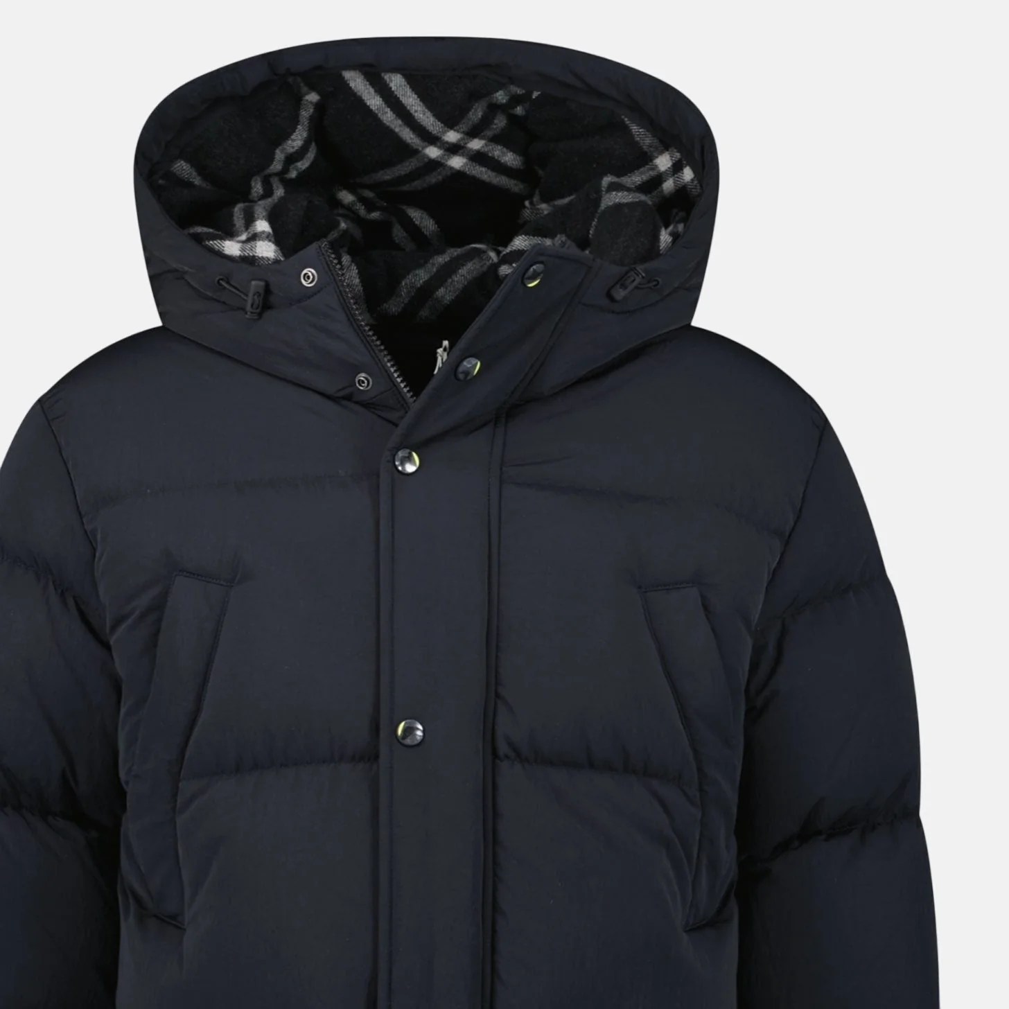 Burberry Technical Nylon Puffer Coat Black - Image 3