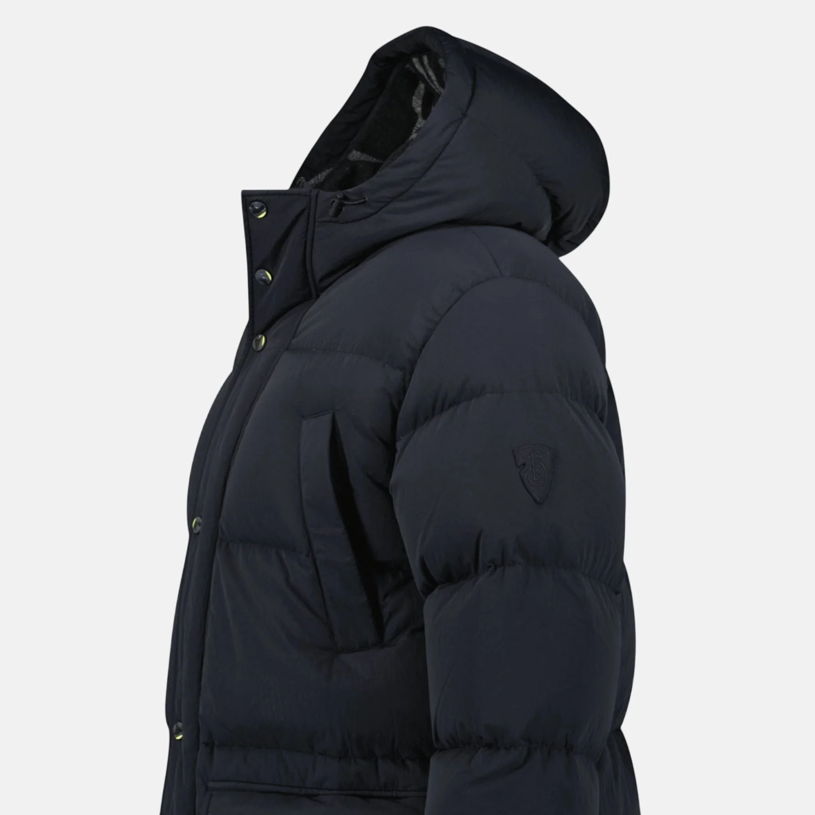 Burberry Technical Nylon Puffer Coat Black - Image 4