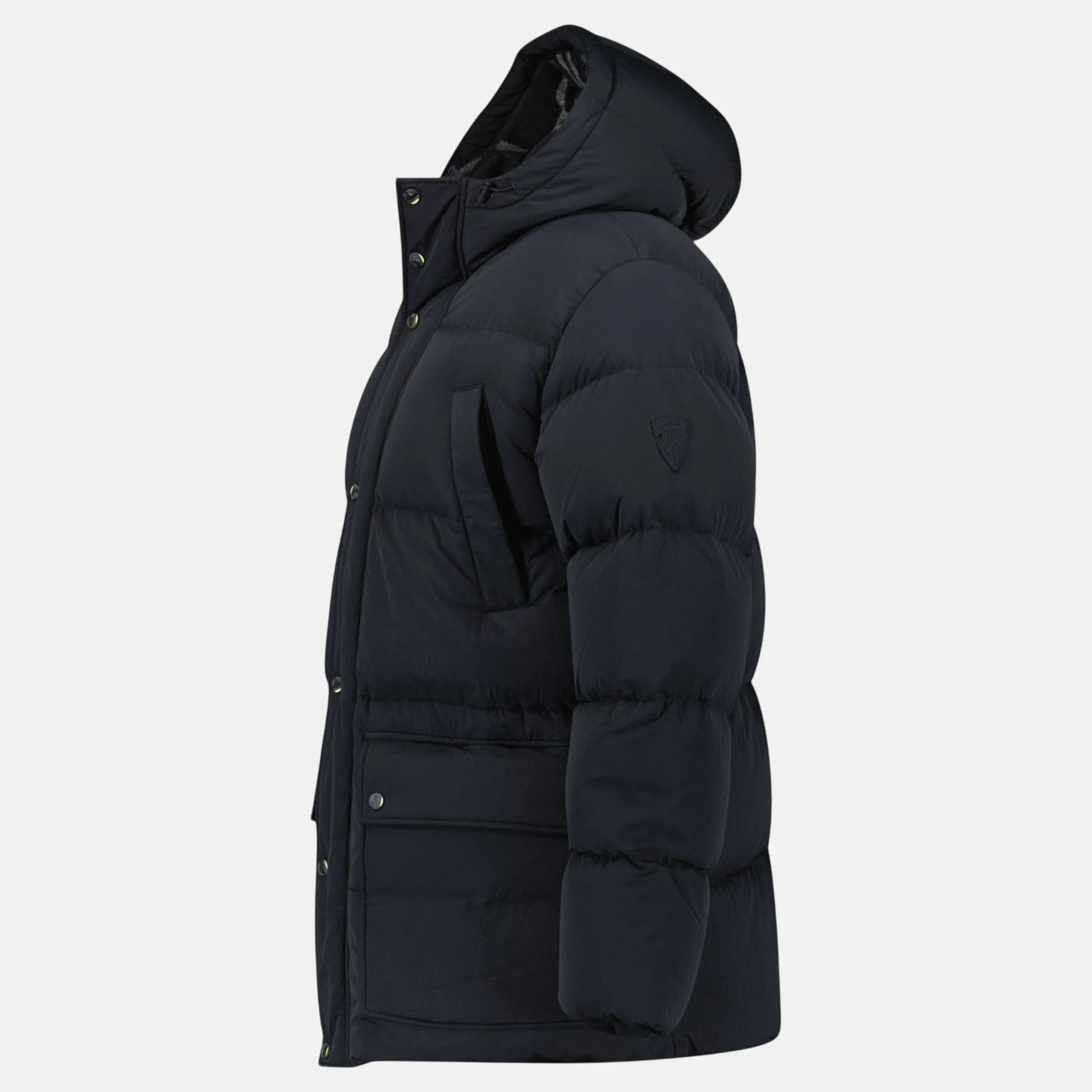 Burberry Technical Nylon Puffer Coat Black - Image 5