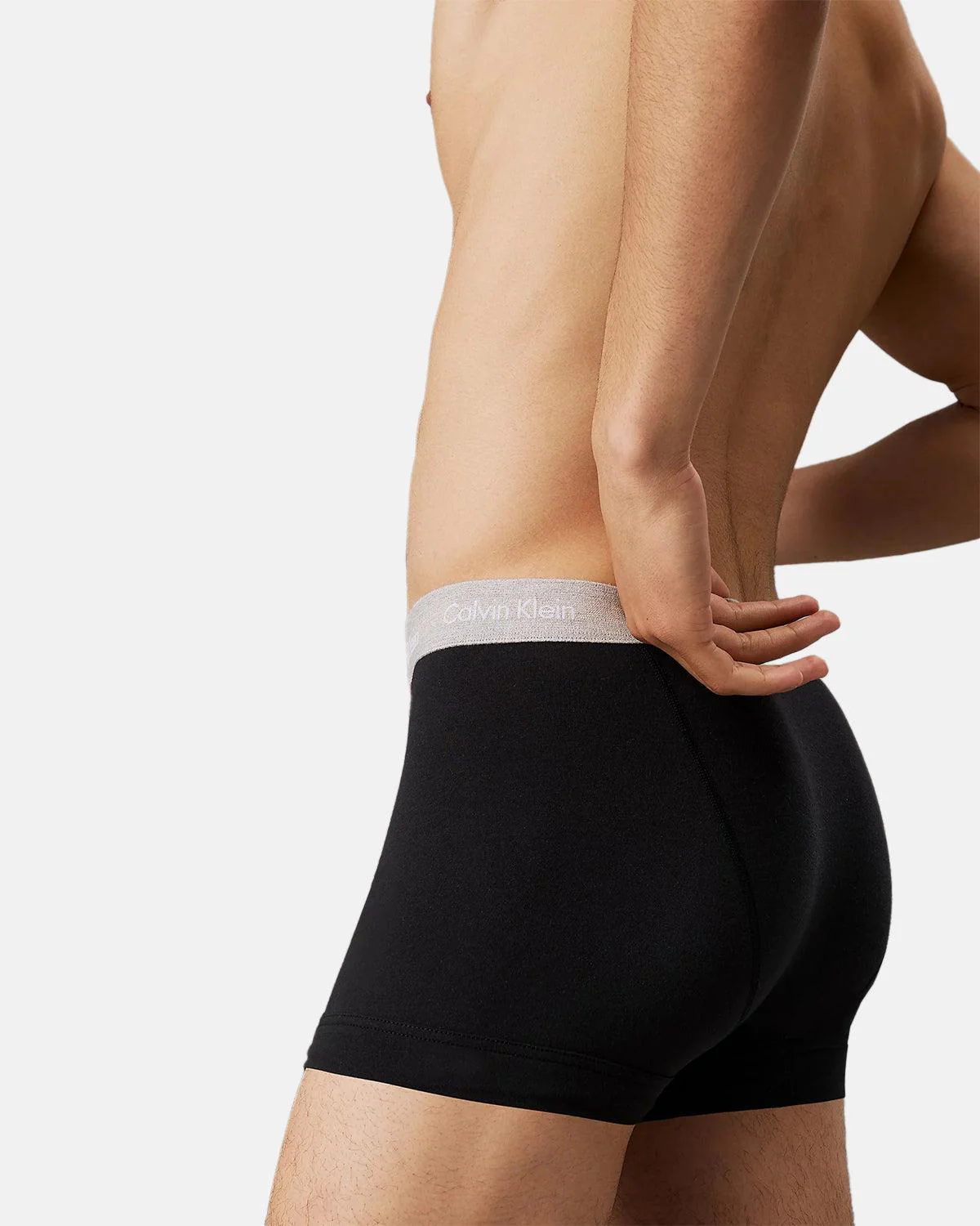 CALVIN KLEIN 3-PACK TRUNKS BLACK B-R IRIS - Image 3