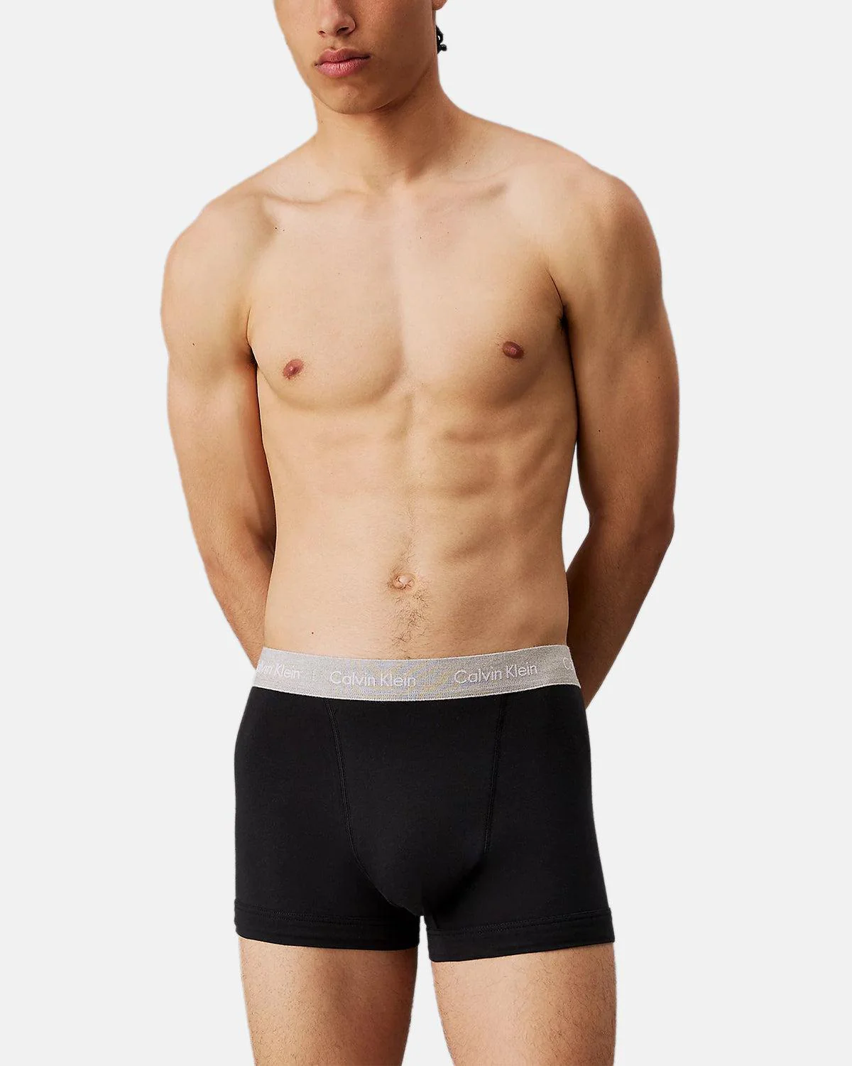 CALVIN KLEIN 3-PACK TRUNKS BLACK B-R IRIS - Image 5