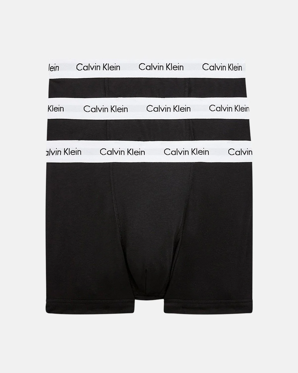 CALVIN KLEIN 3-PACK TRUNKS BLACK WHITE - Image 5
