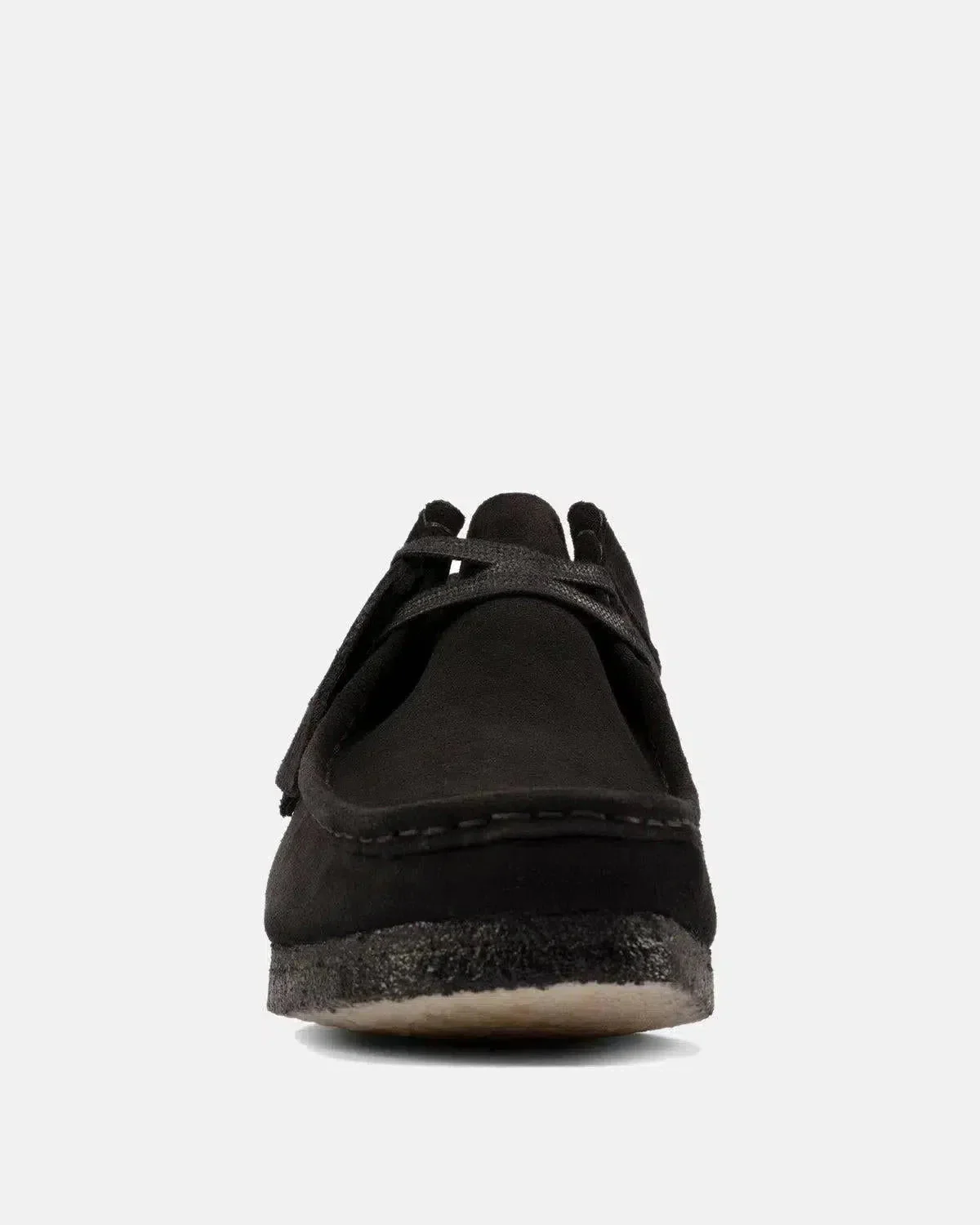 CLARKS ORIGINALS WALLABEE SHOES BLACK SUEDE - Image 3