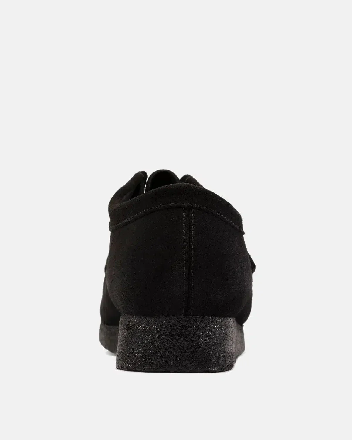 CLARKS ORIGINALS WALLABEE SHOES BLACK SUEDE - Image 4