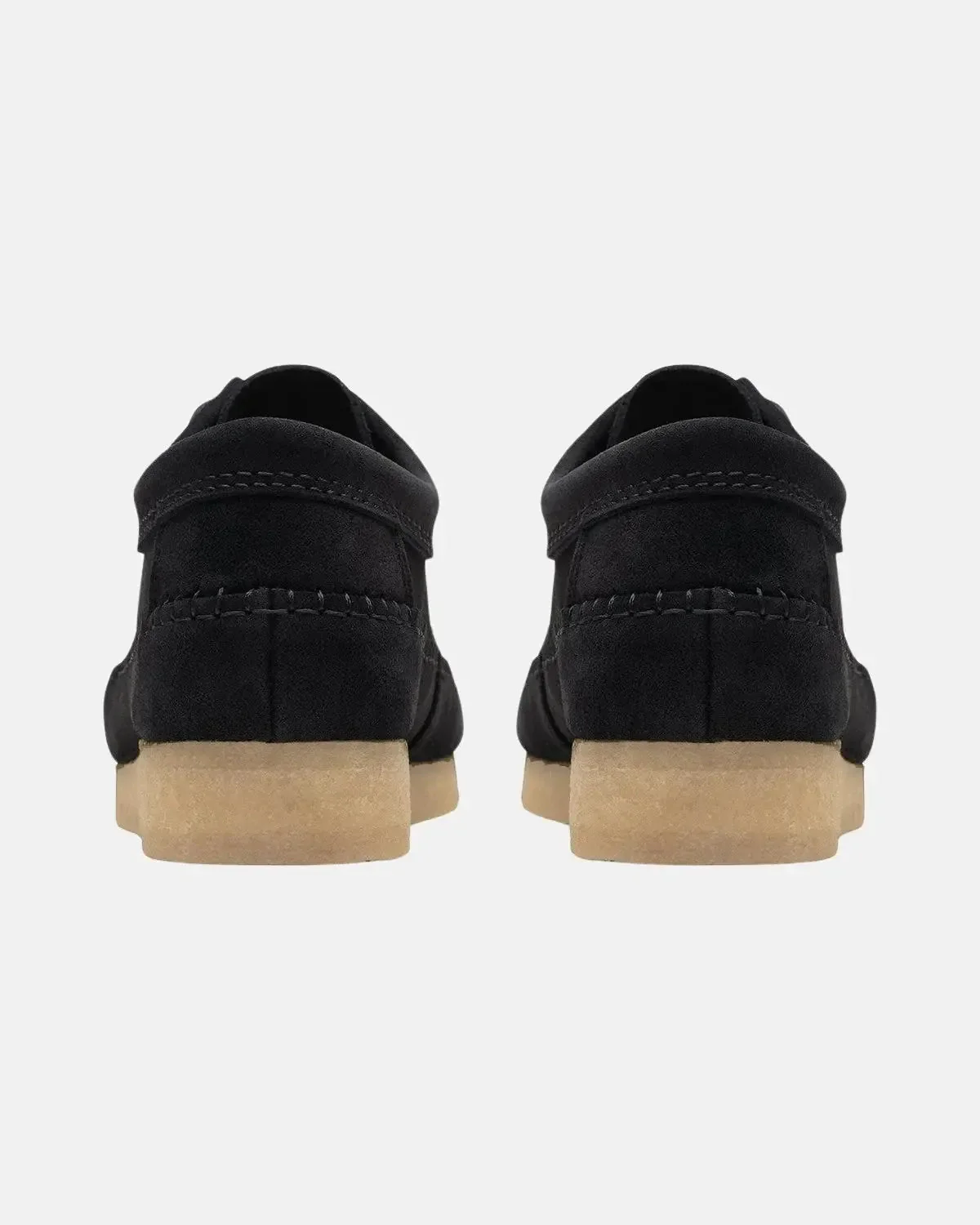 CLARKS ORIGINALS WEAVER SHOES BLACK SUEDE - Image 5