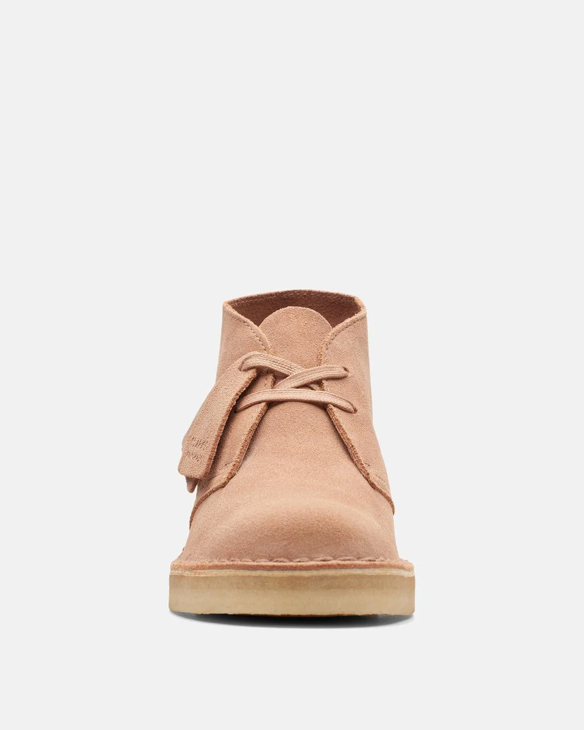 CLARKS ORIGINALS WOMENS DESERT BOOTS WARM BEIGE SUEDE - Image 5