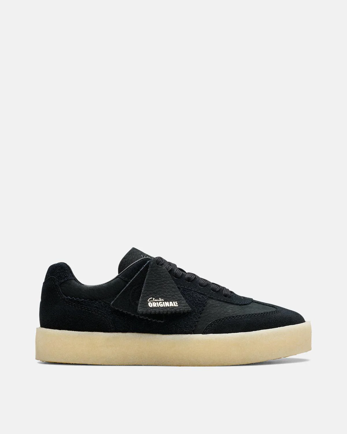 CLARKS ORIGINALS WOMENS TOR 80 TRAINERS BLACK COMBI