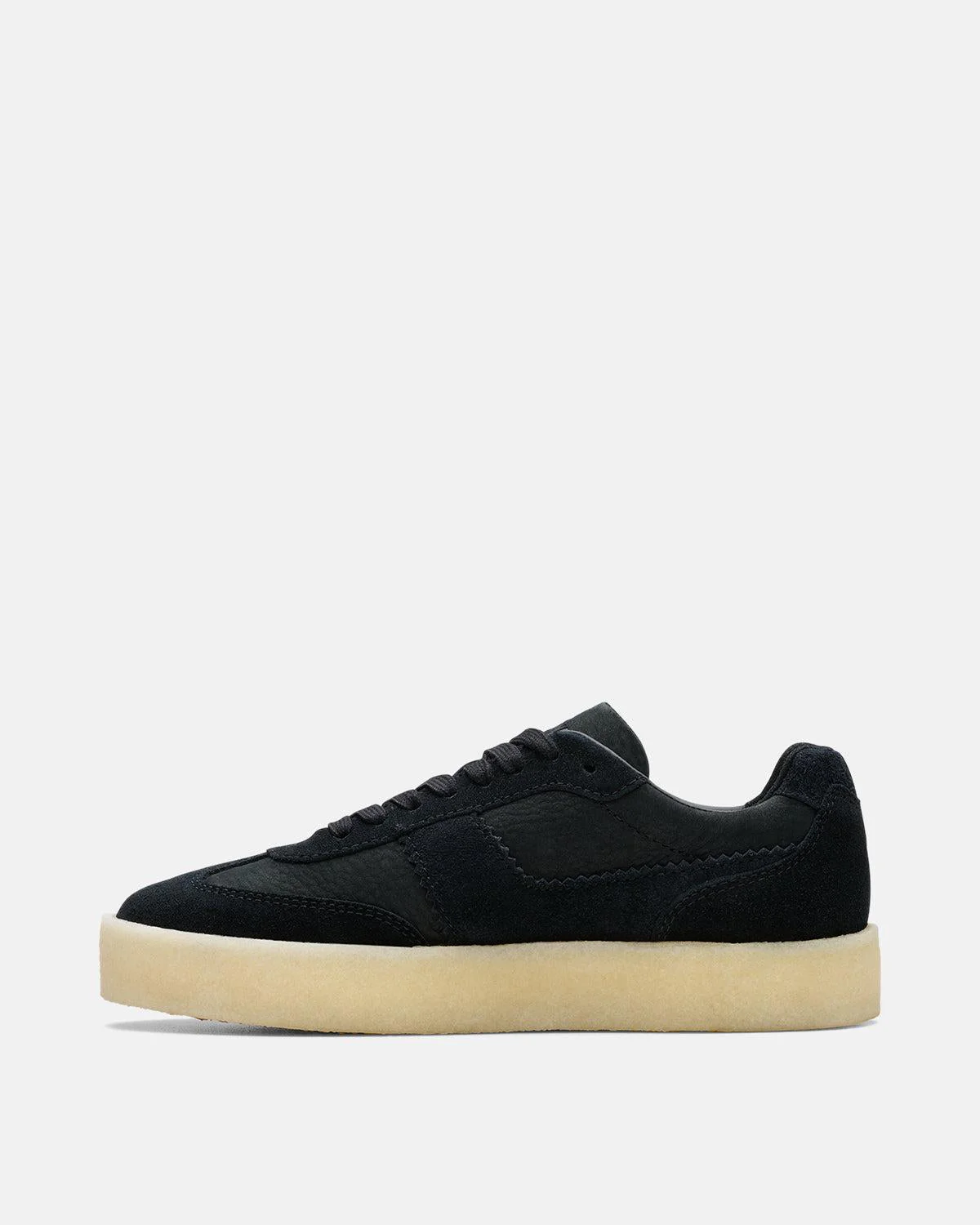 CLARKS ORIGINALS WOMENS TOR 80 TRAINERS BLACK COMBI - Image 4