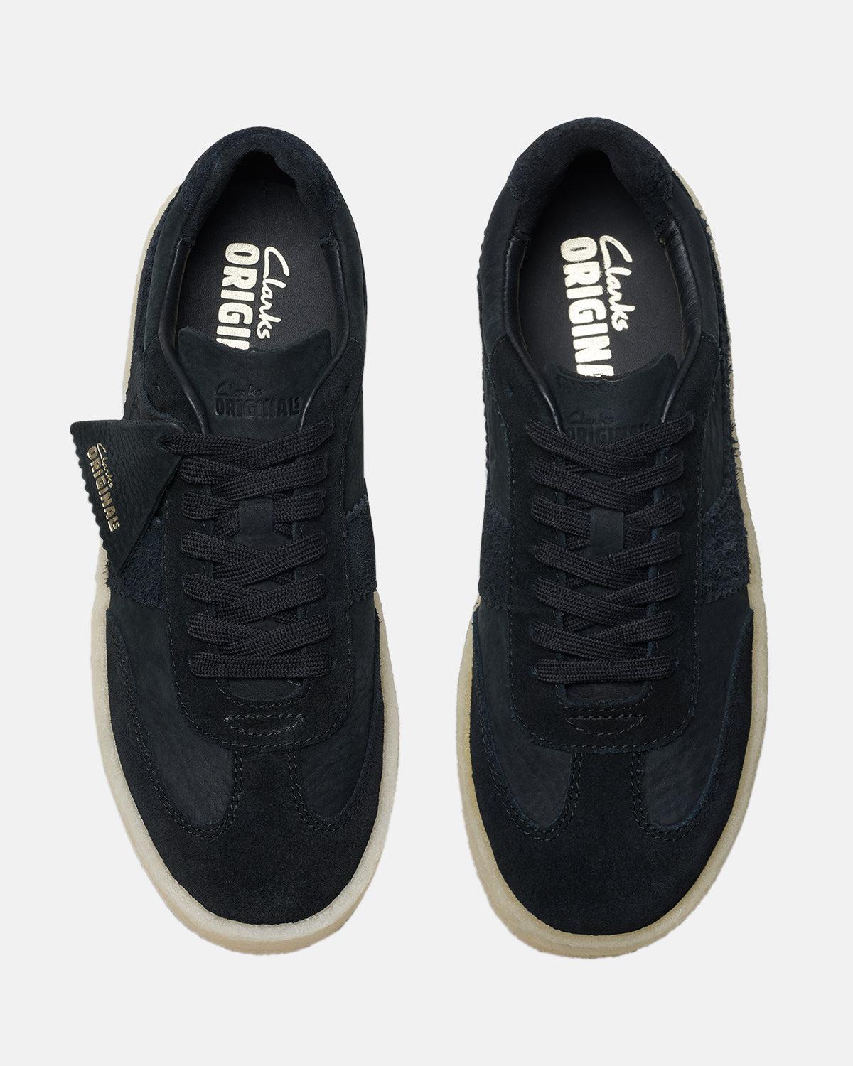 CLARKS ORIGINALS WOMENS TOR 80 TRAINERS BLACK COMBI - Image 7
