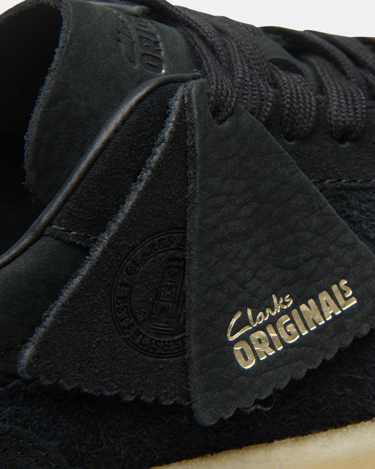 CLARKS ORIGINALS WOMENS TOR 80 TRAINERS BLACK COMBI - Image 8
