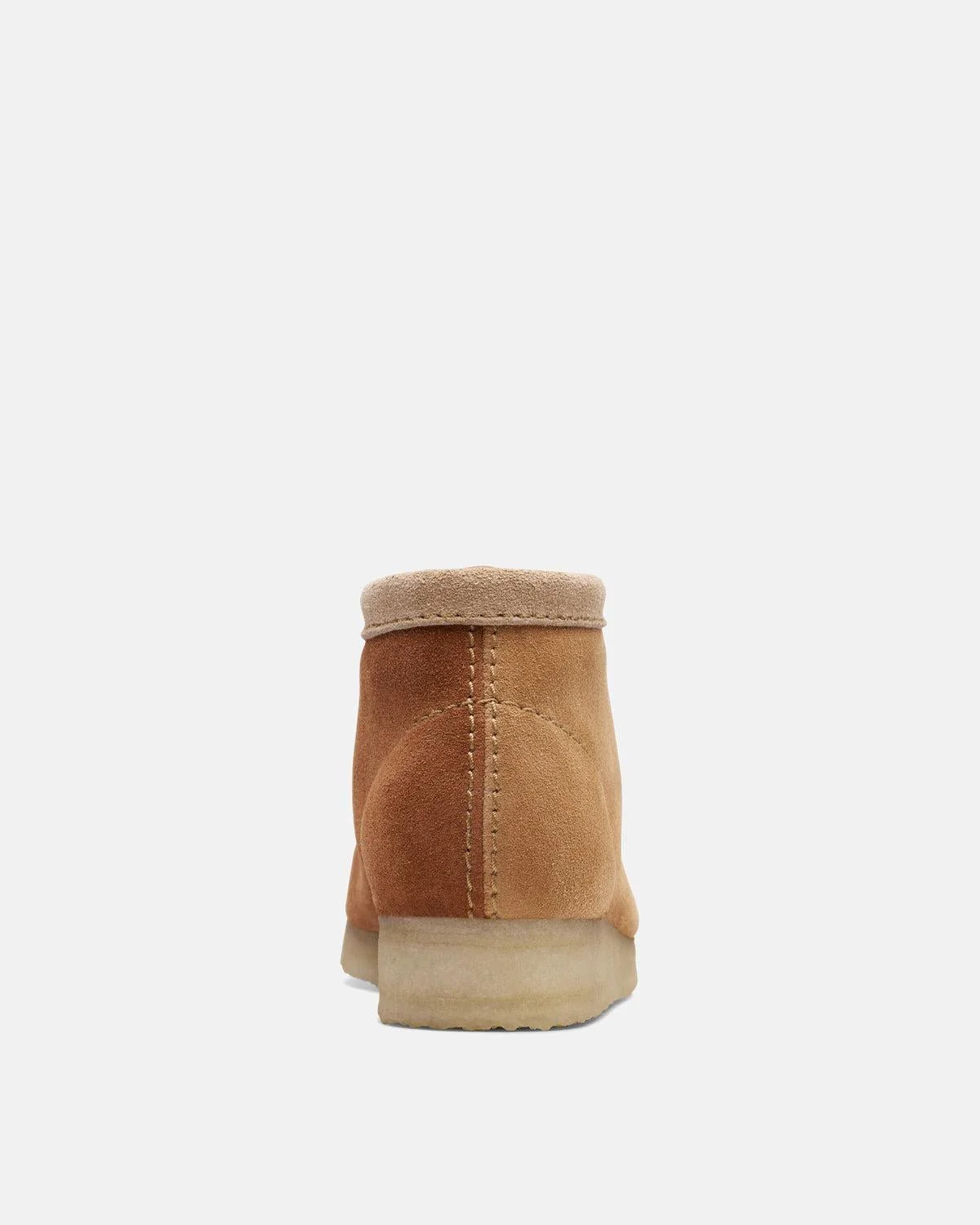 CLARKS ORIGINALS WOMENS WALLABEE BOOTS TAN COMBI - Image 6