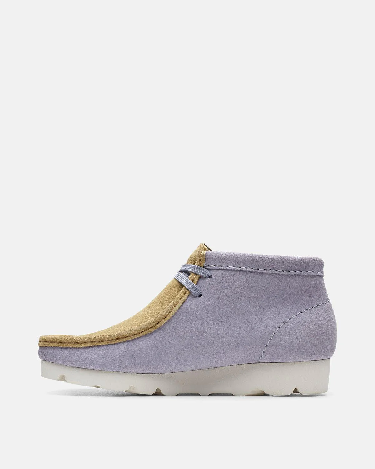 CLARKS ORIGINALS WOMENS WALLABEE GEN BOOTS COOL BLUE - Image 4
