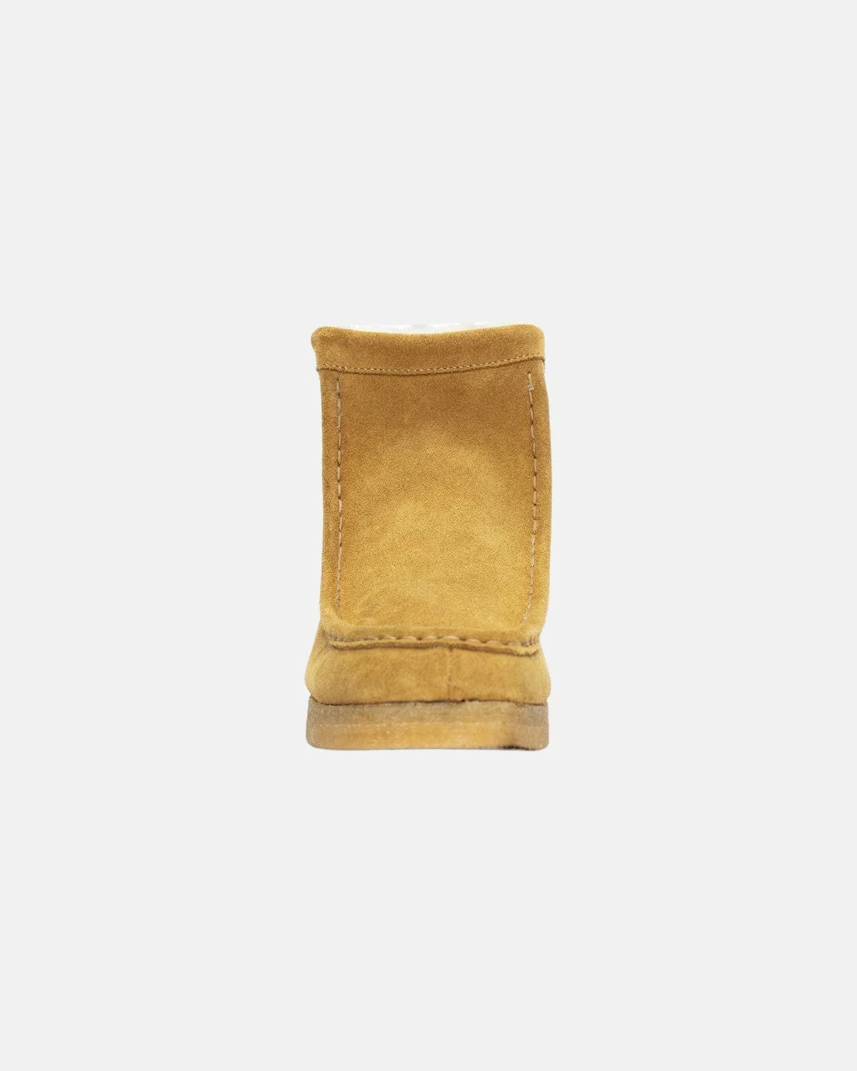 CLARKS ORIGINALS WOMENS WALLABEE HI BOOTS TAN WLINED - Image 3